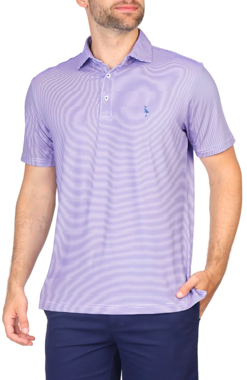 Micro Stripe Performance Polo