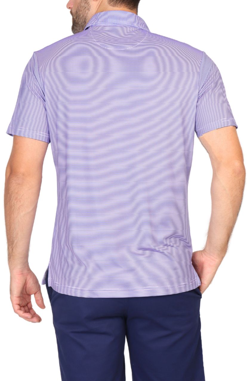 Micro Stripe Performance Polo
