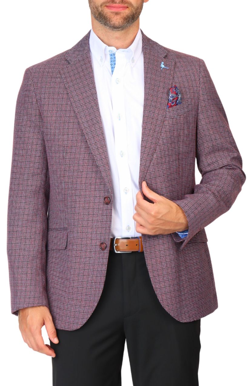 Micro Houndstooth Sportcoat