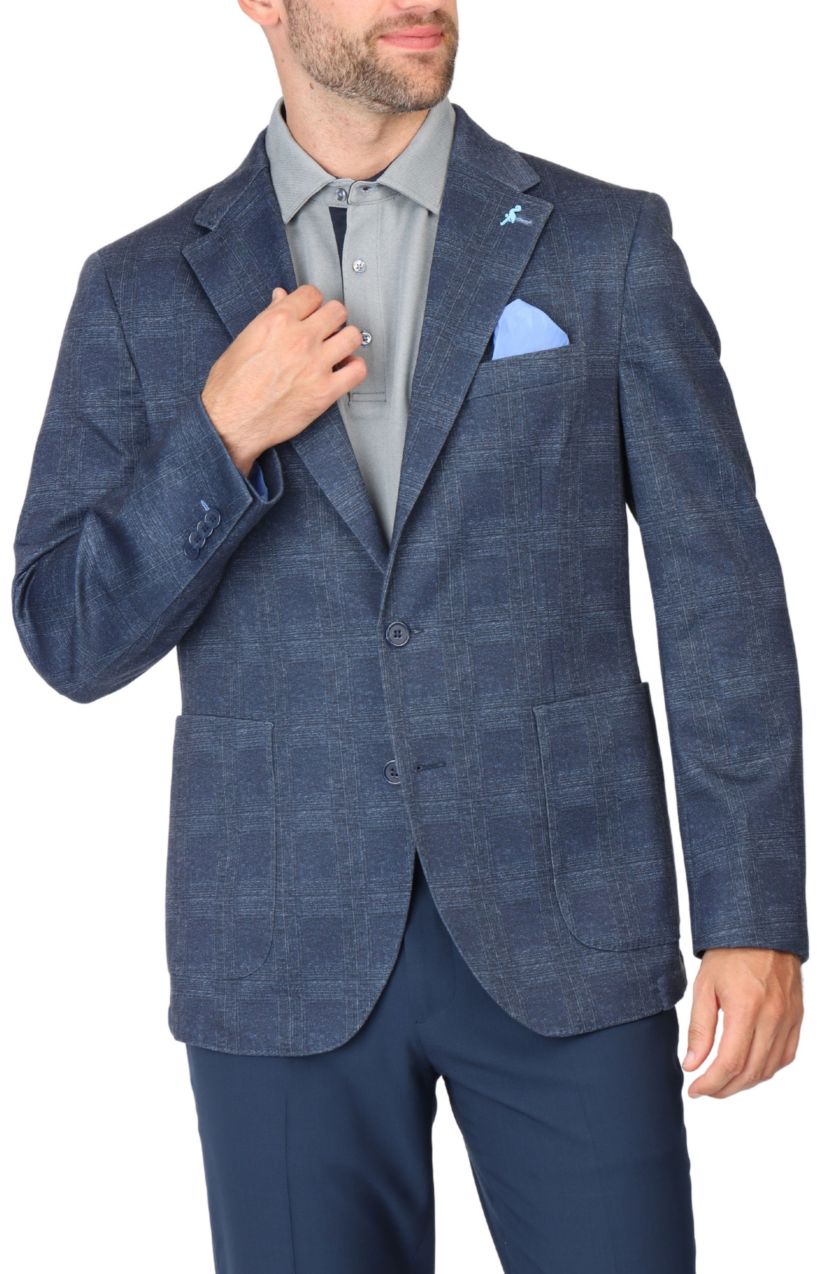 Unconstructed Shadowplaid Sportcoat