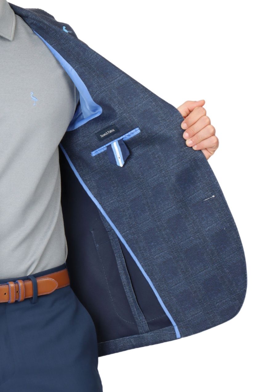Unconstructed Shadowplaid Sportcoat