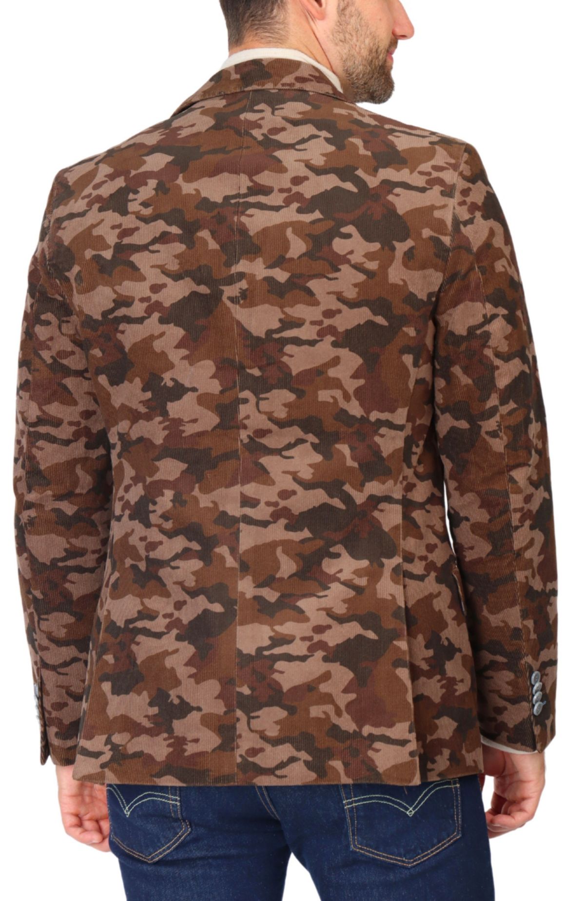 Camo Corduroy Sportcoat