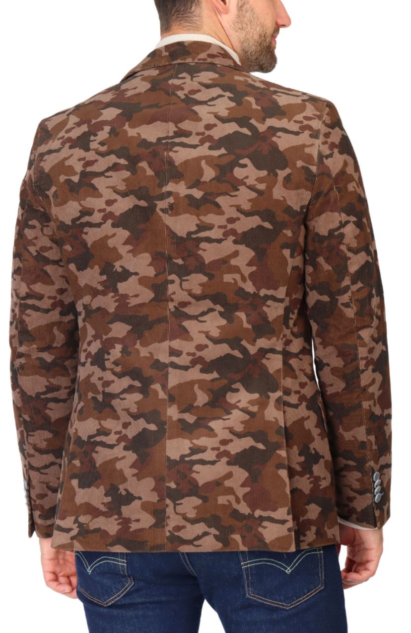 Camo Corduroy Sportcoat