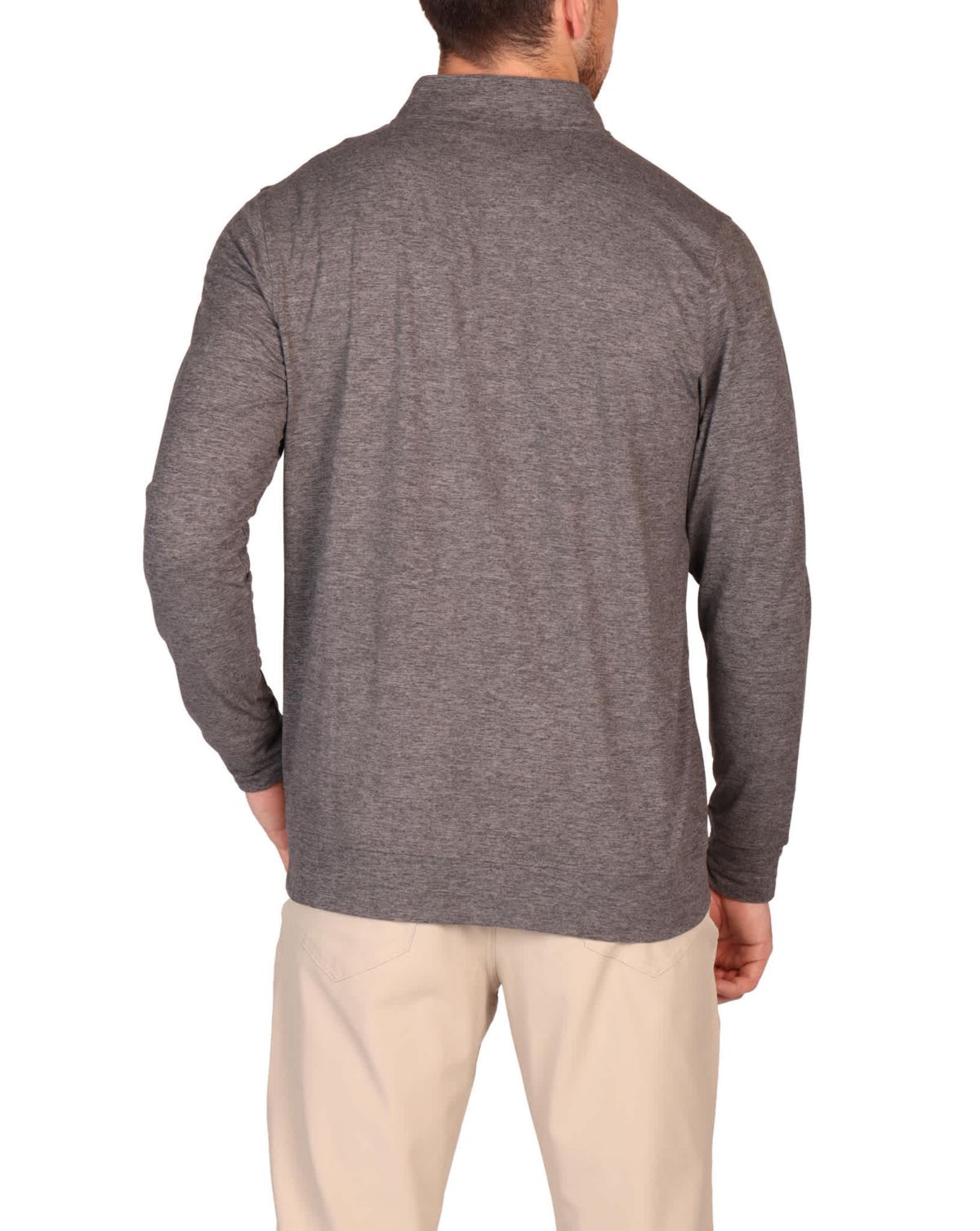 Brushed Melange Super Soft Quarter Zip