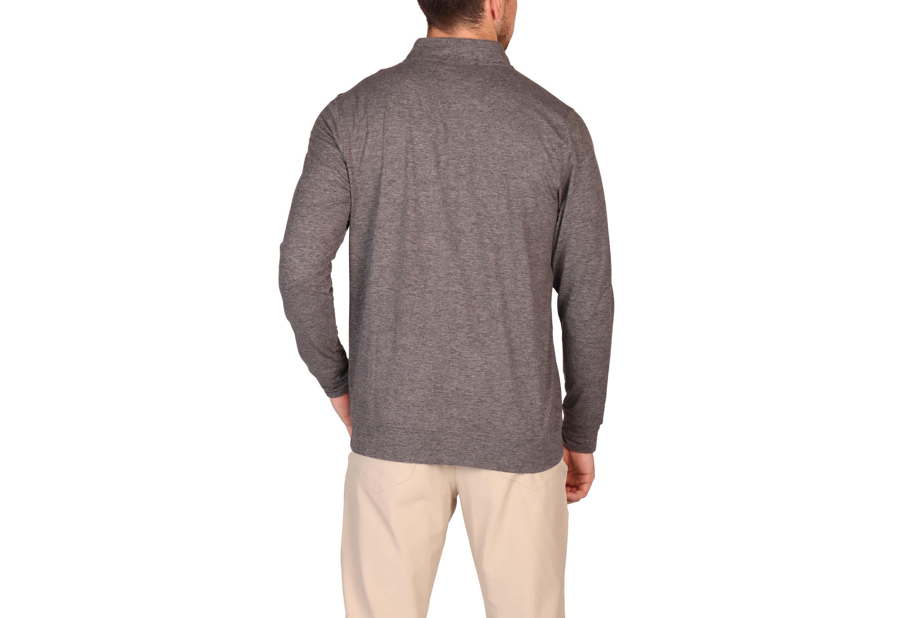 Brushed Melange Super Soft Quarter Zip