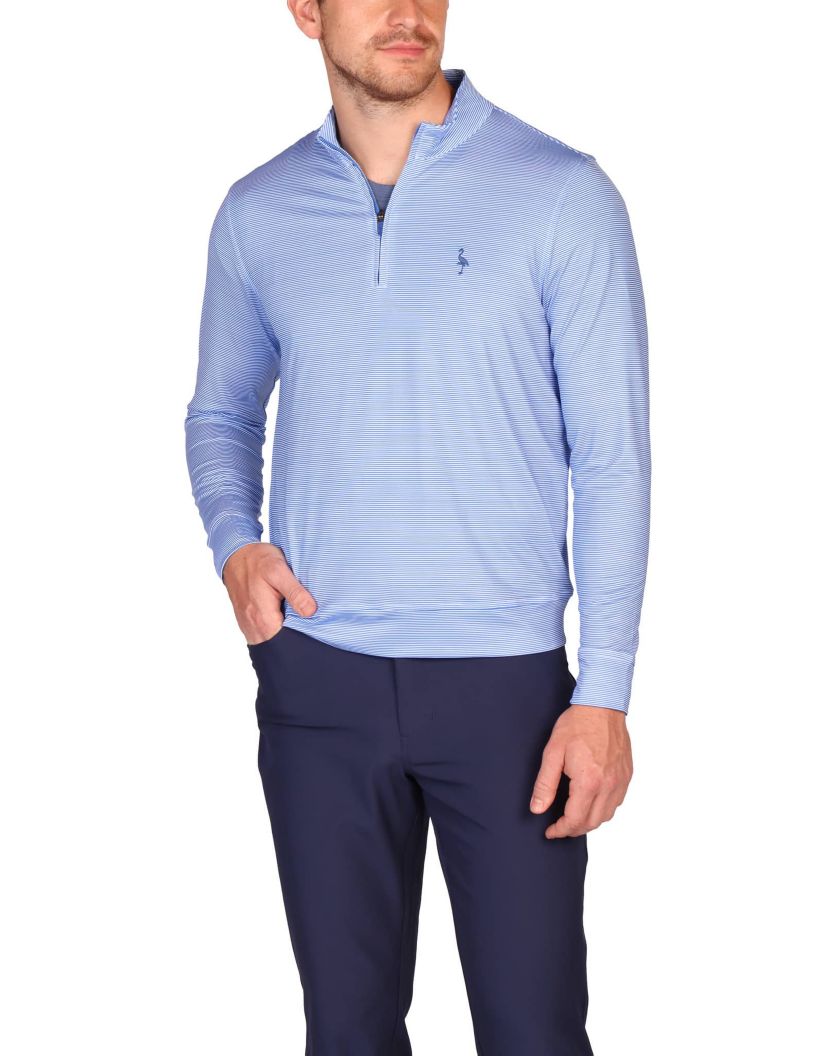 Stripes Performance Quarter Zip