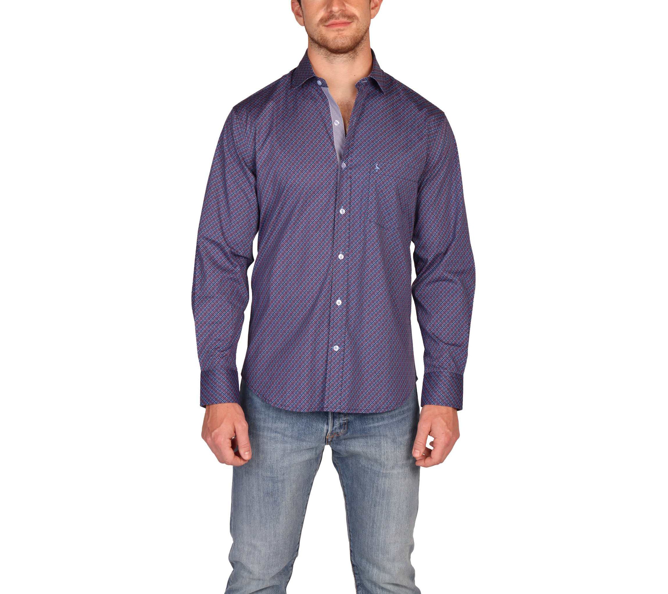 Retro Geo Long Sleeve Shirt