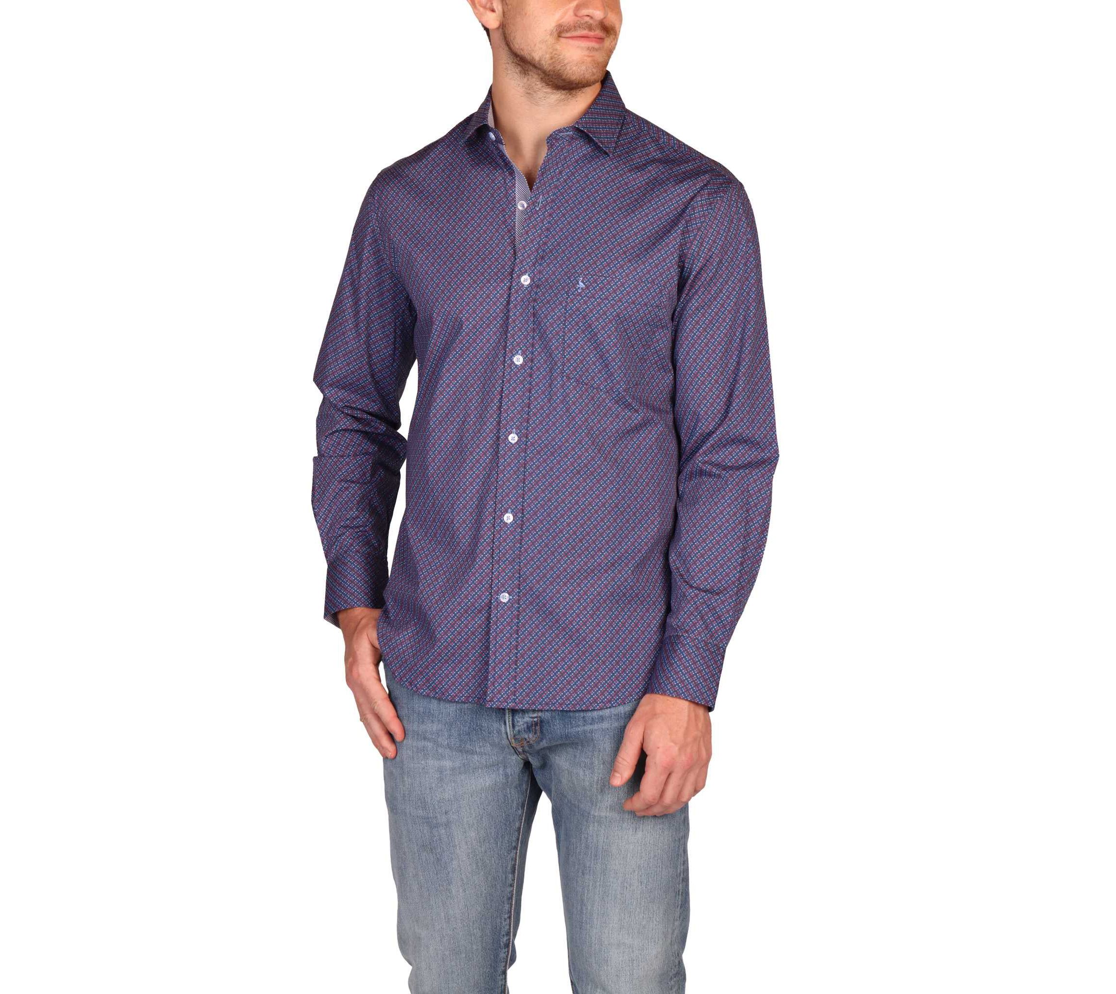 Retro Geo Long Sleeve Shirt