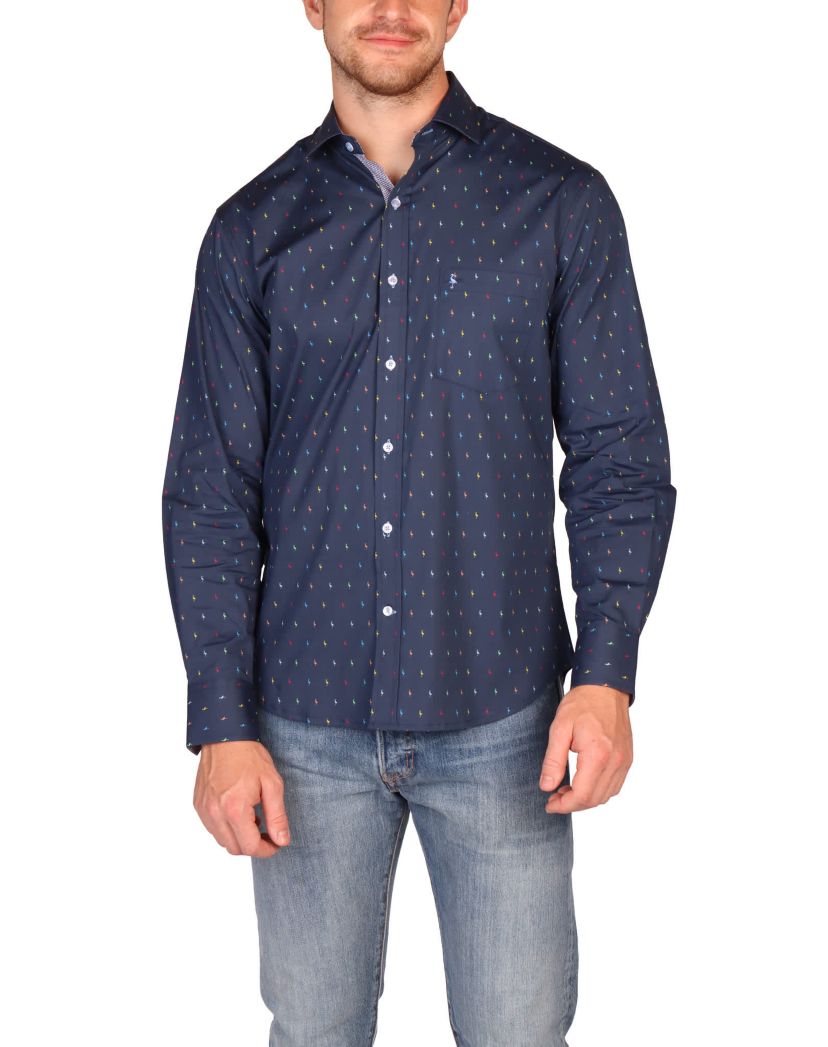 Multi Byrds Long Sleeve Shirt