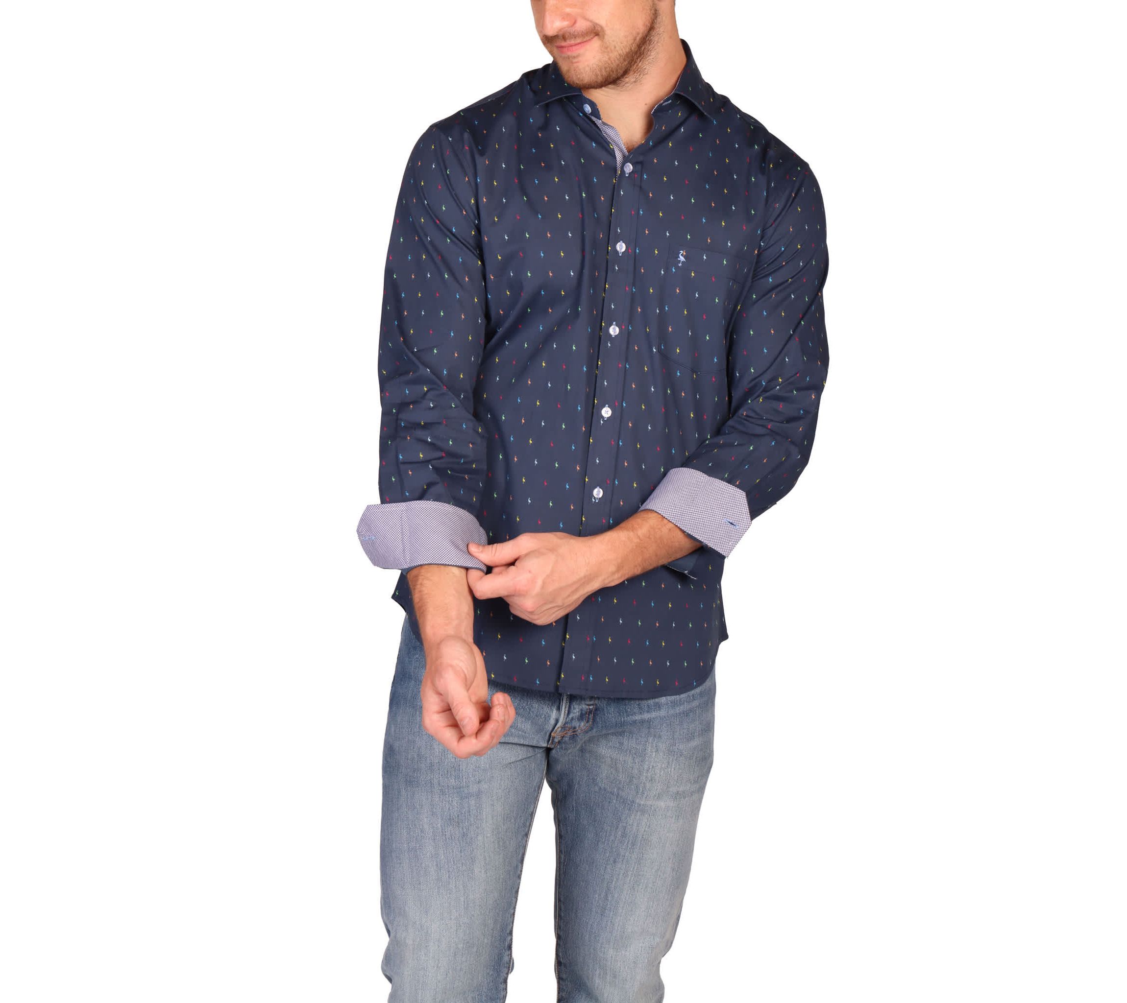 Multi Byrds Long Sleeve Shirt