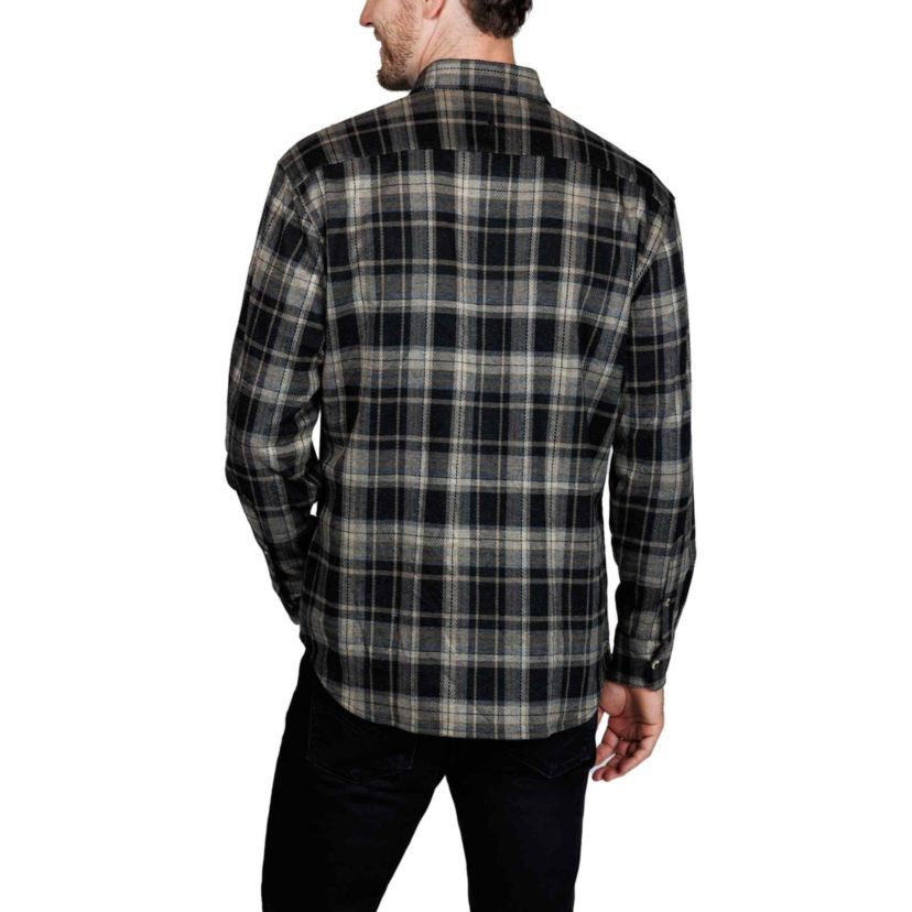 Super Soft Plaid Sweater Shirt