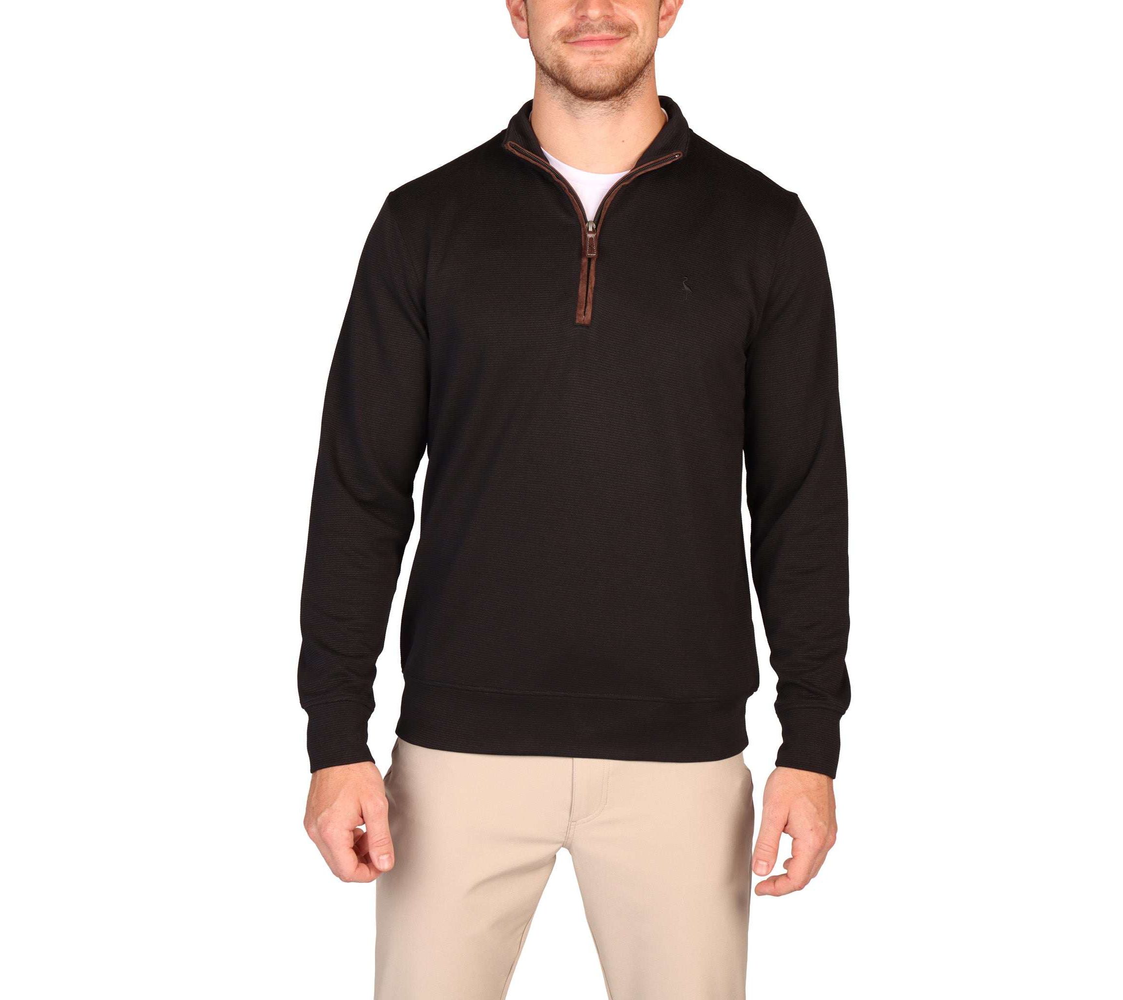 Ottoman Knit Quarter Zip