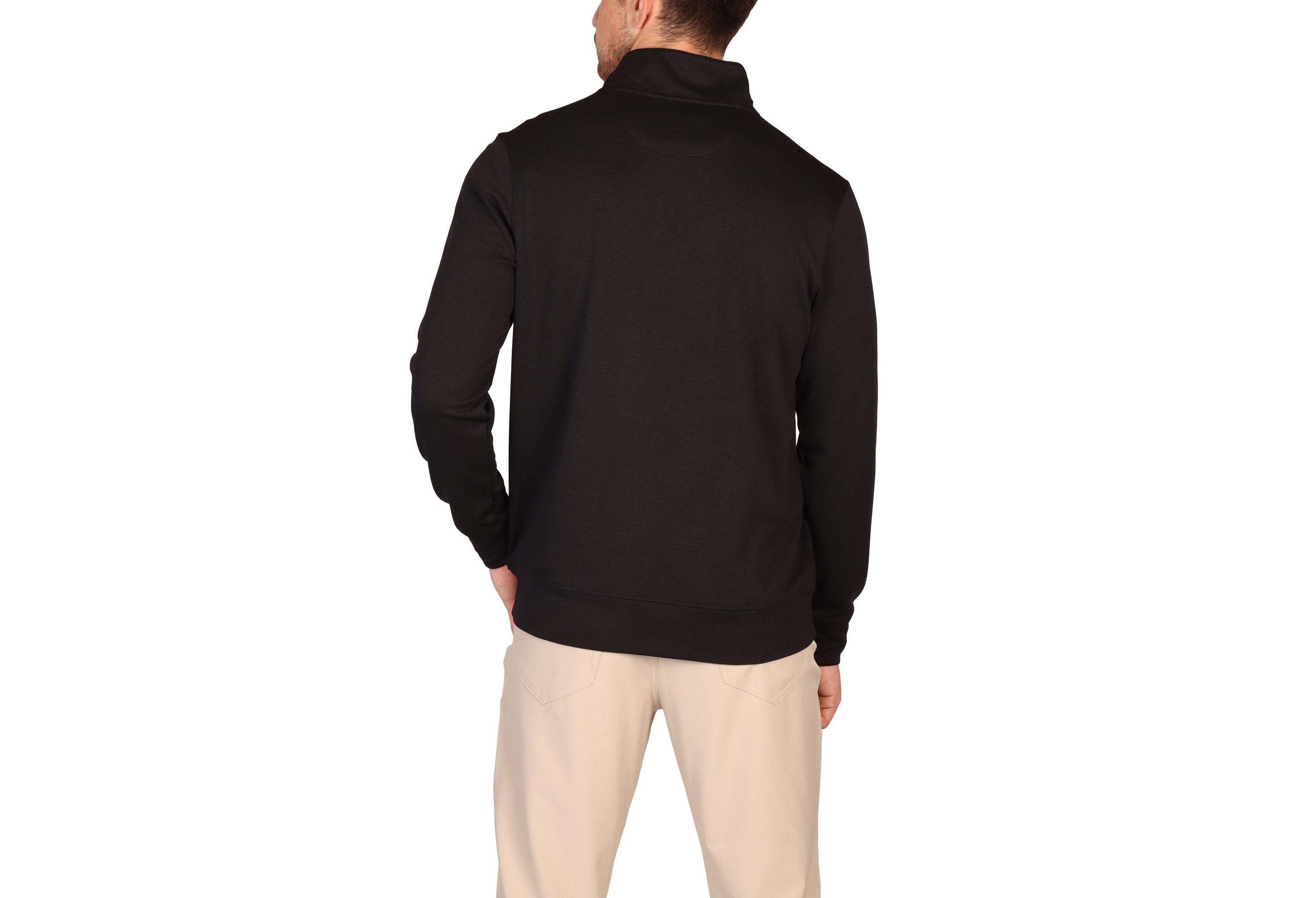 Ottoman Knit Quarter Zip