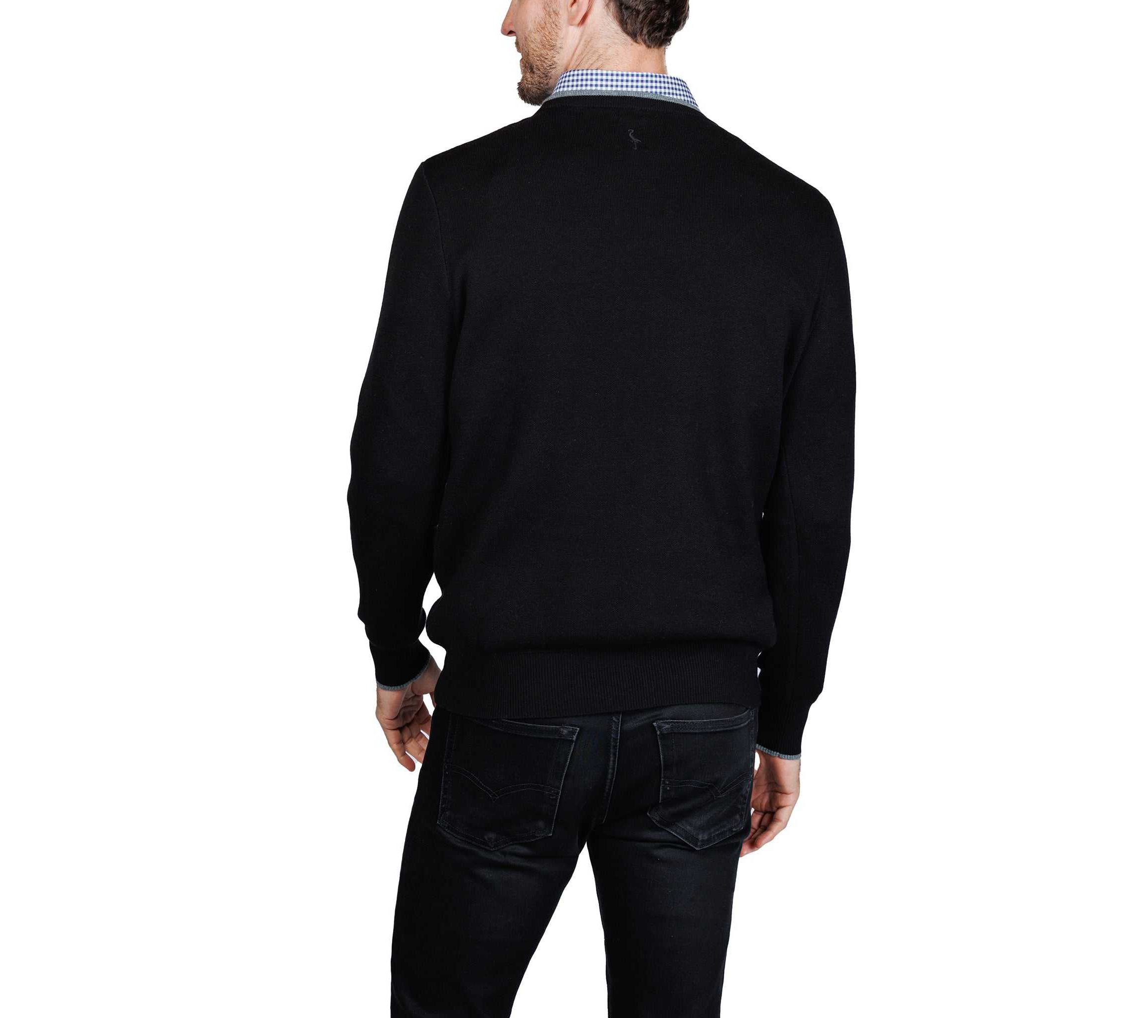 Fine Knit Crew Neck Sweater