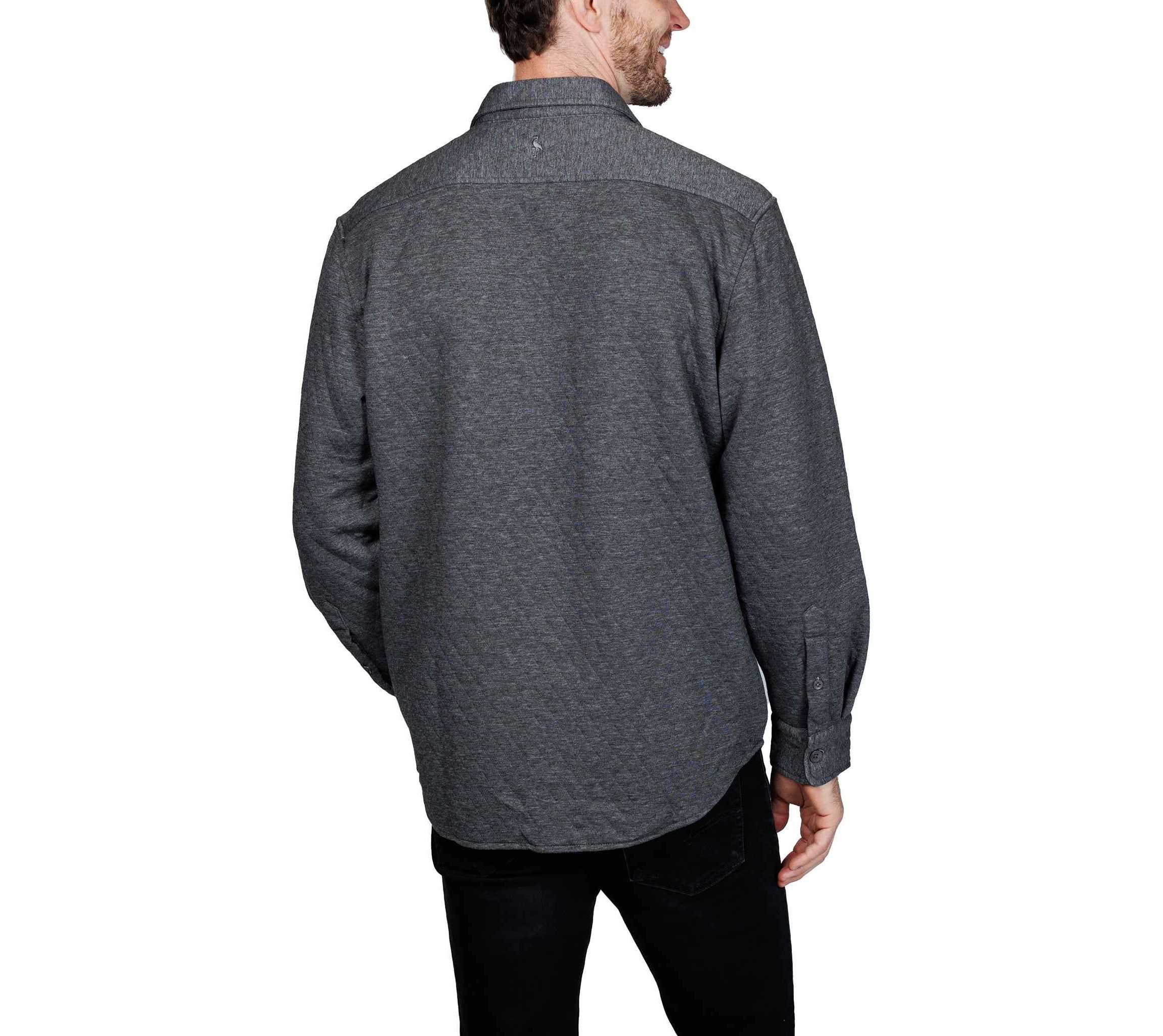 Quilted Sweater Shirt