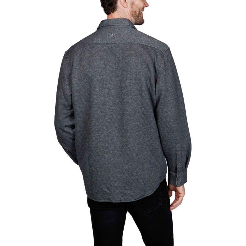 Quilted Sweater Shirt