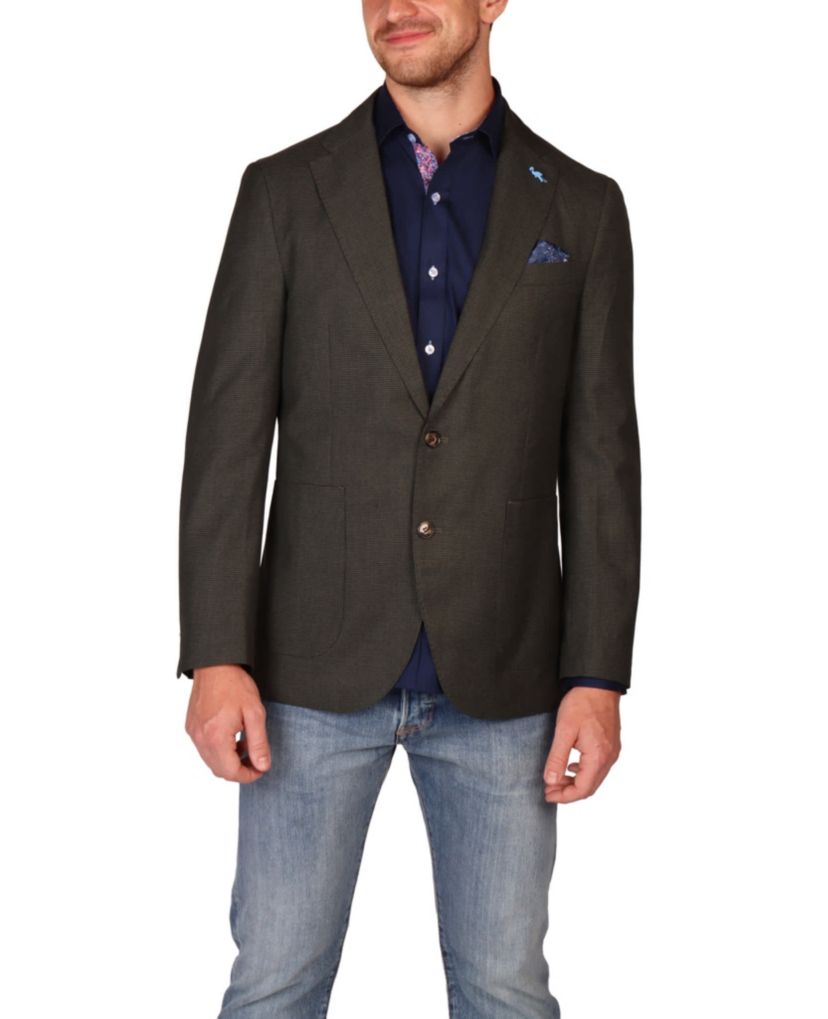 Micro Houndstooth Sportcoat