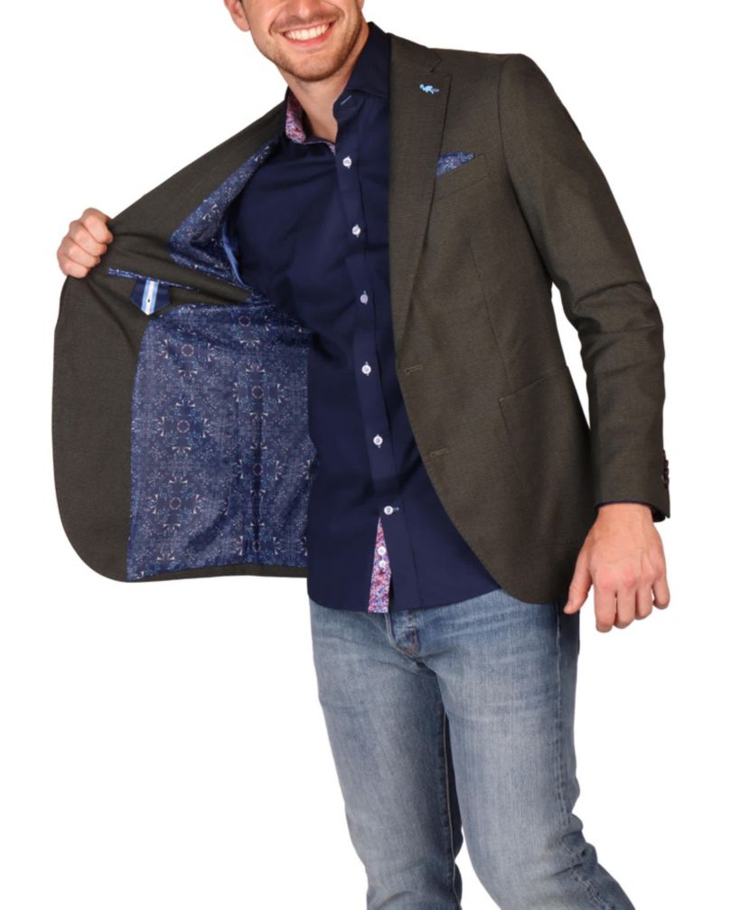 Micro Houndstooth Sportcoat