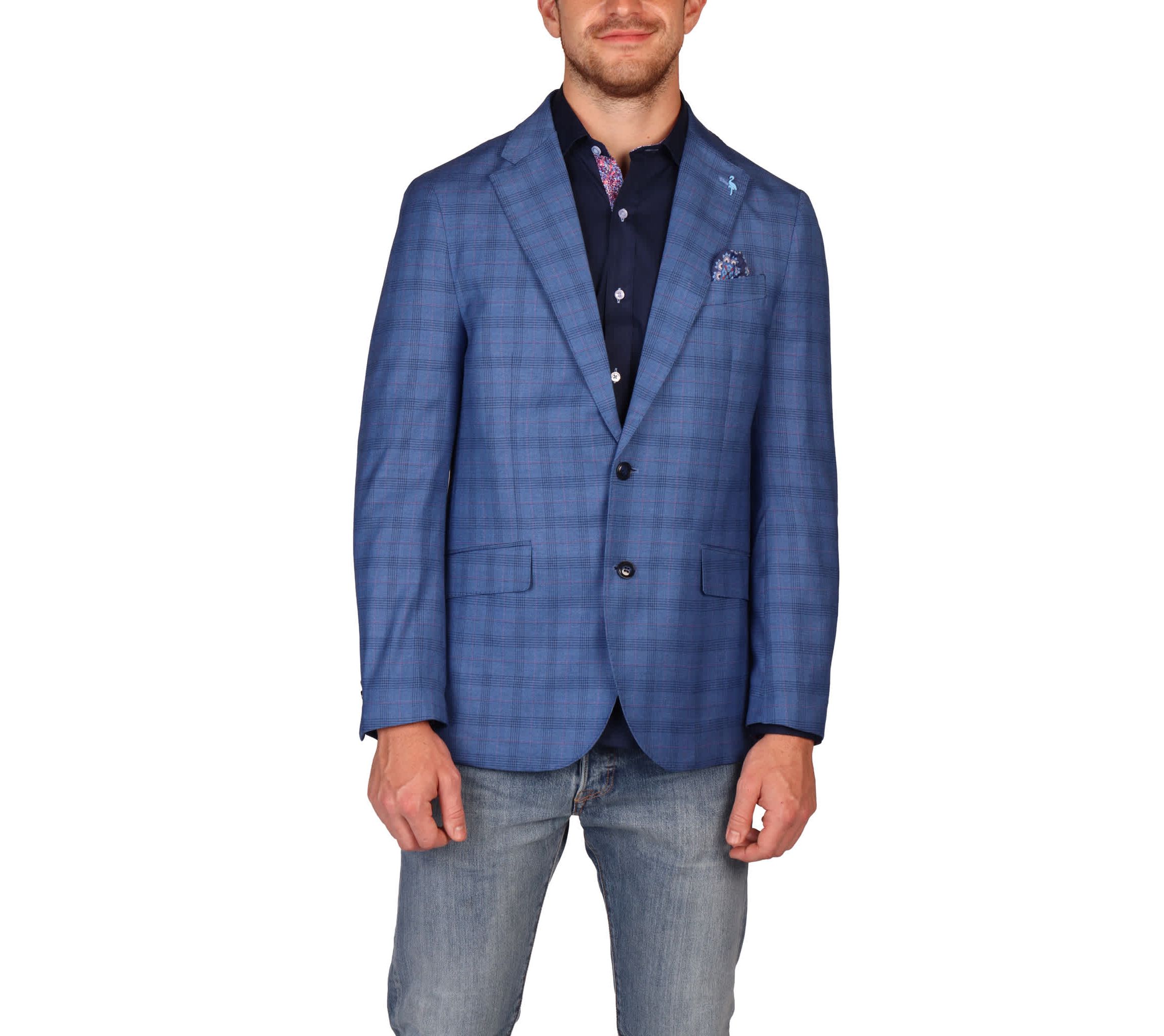 Multi Plaid Sportcoat