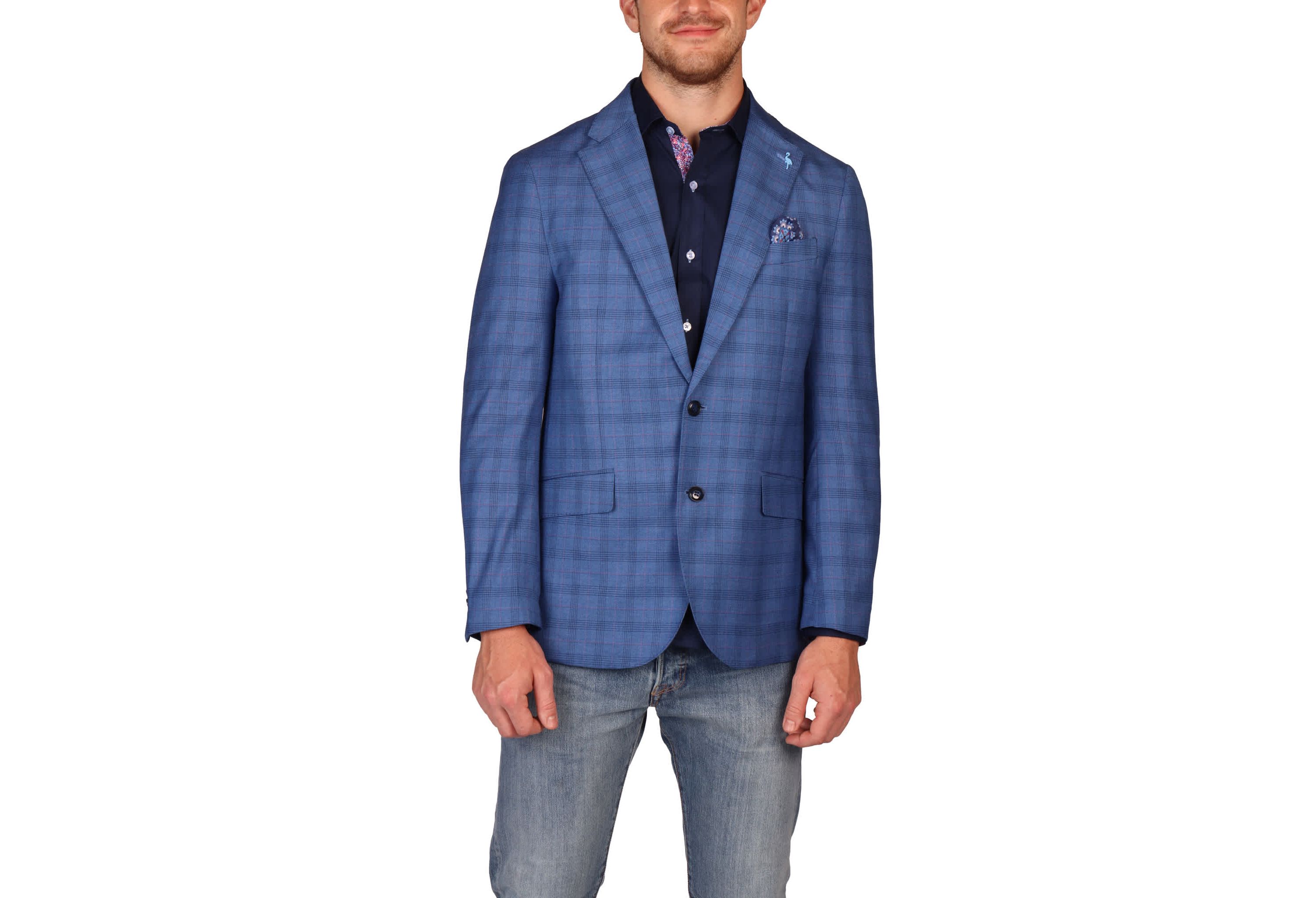 Multi Plaid Sportcoat