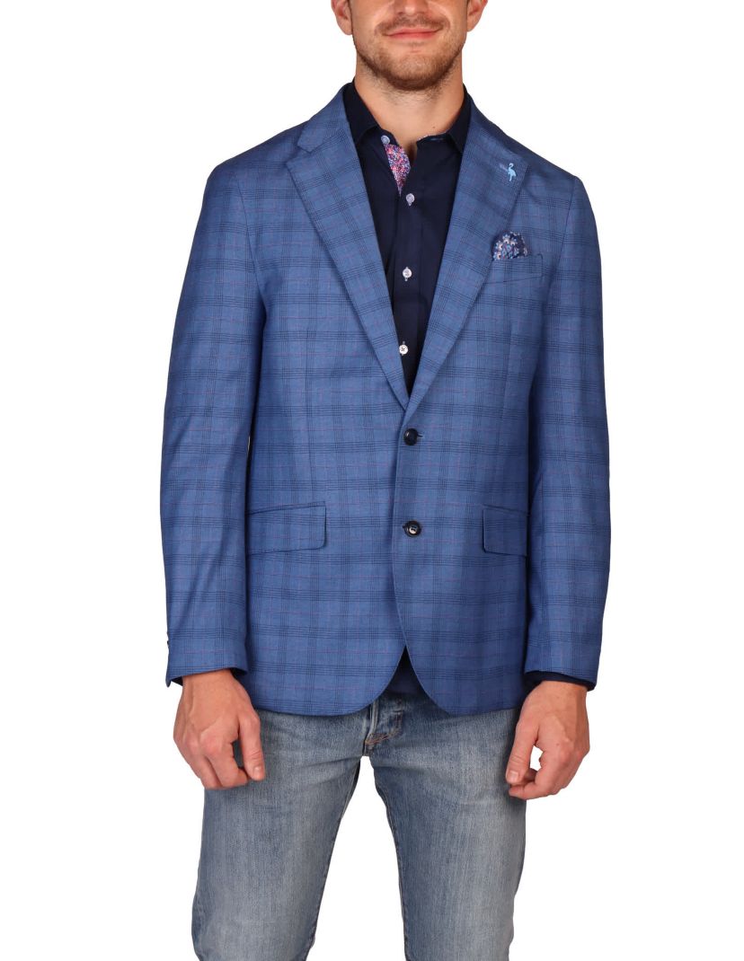 Multi Plaid Sportcoat