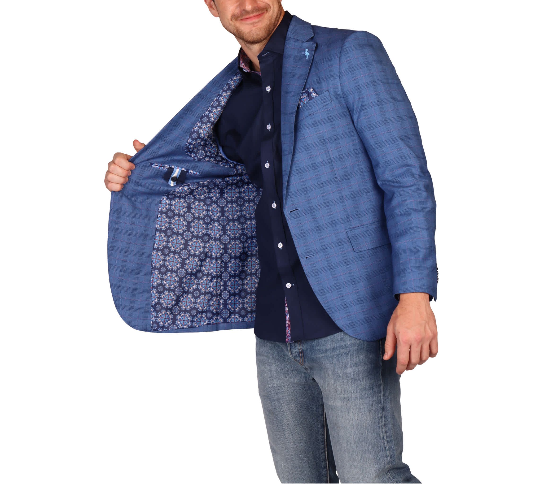 Multi Plaid Sportcoat