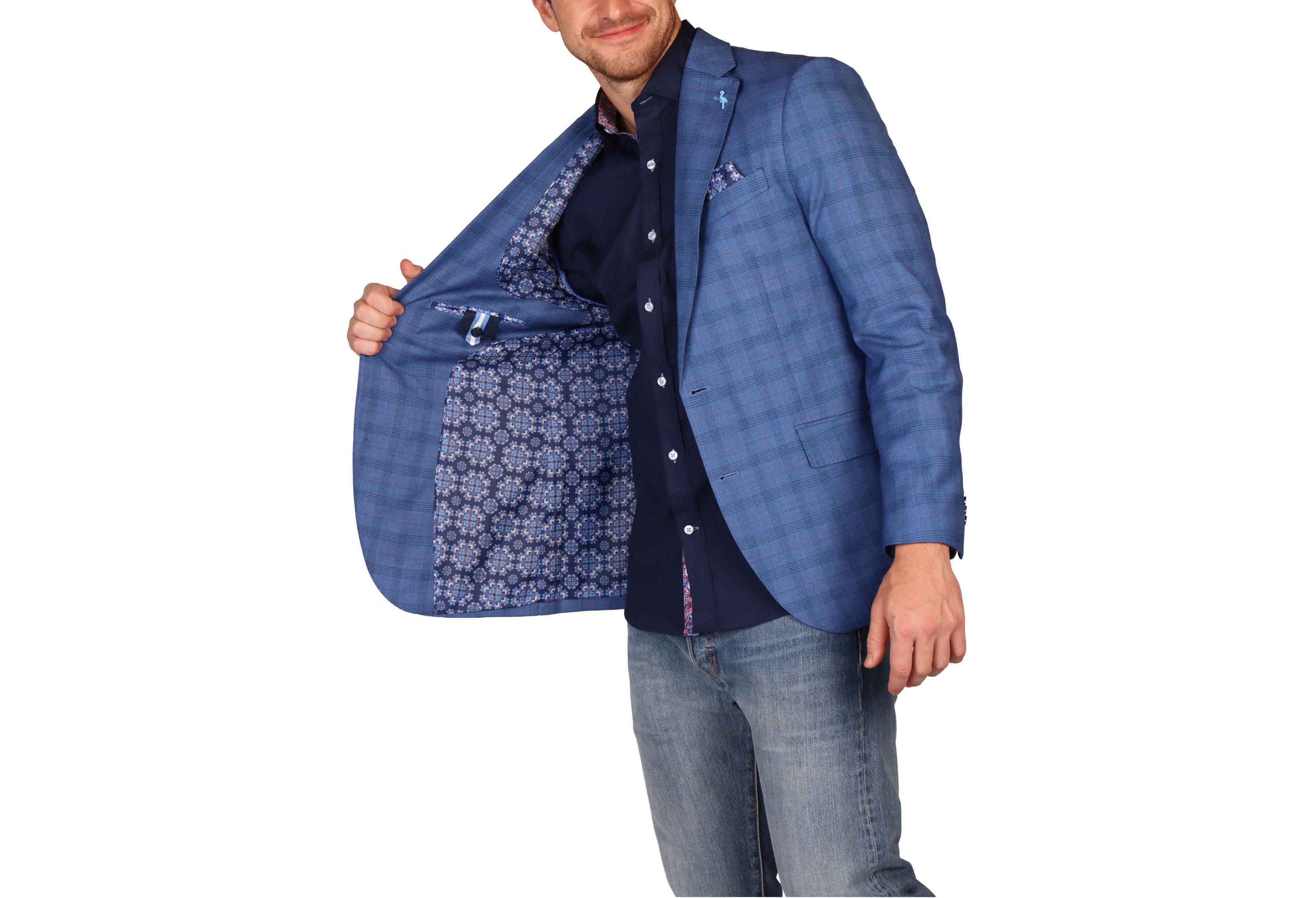 Multi Plaid Sportcoat
