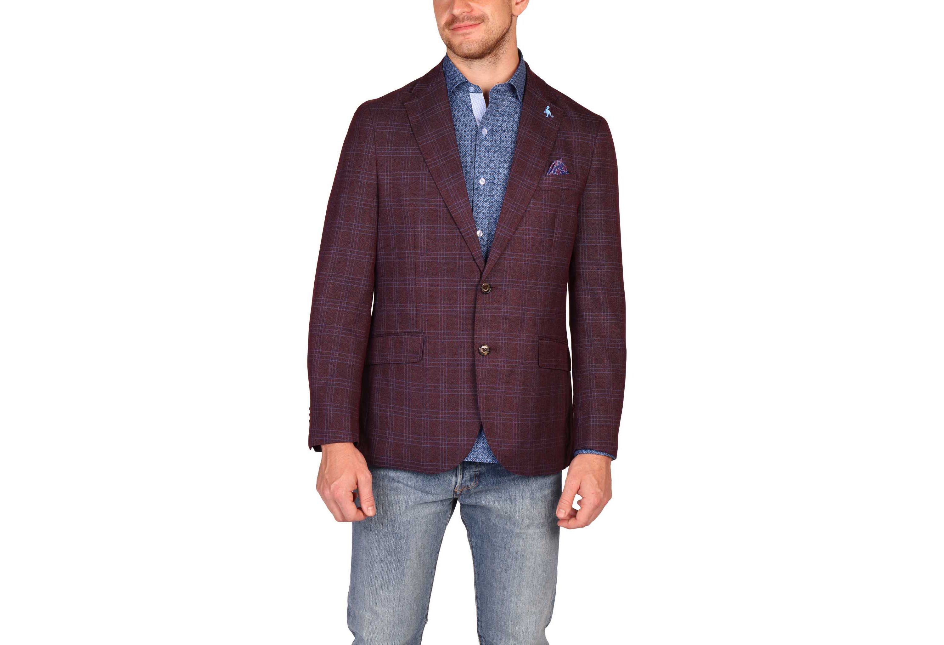 Mélange Glen Plaid Sportcoat