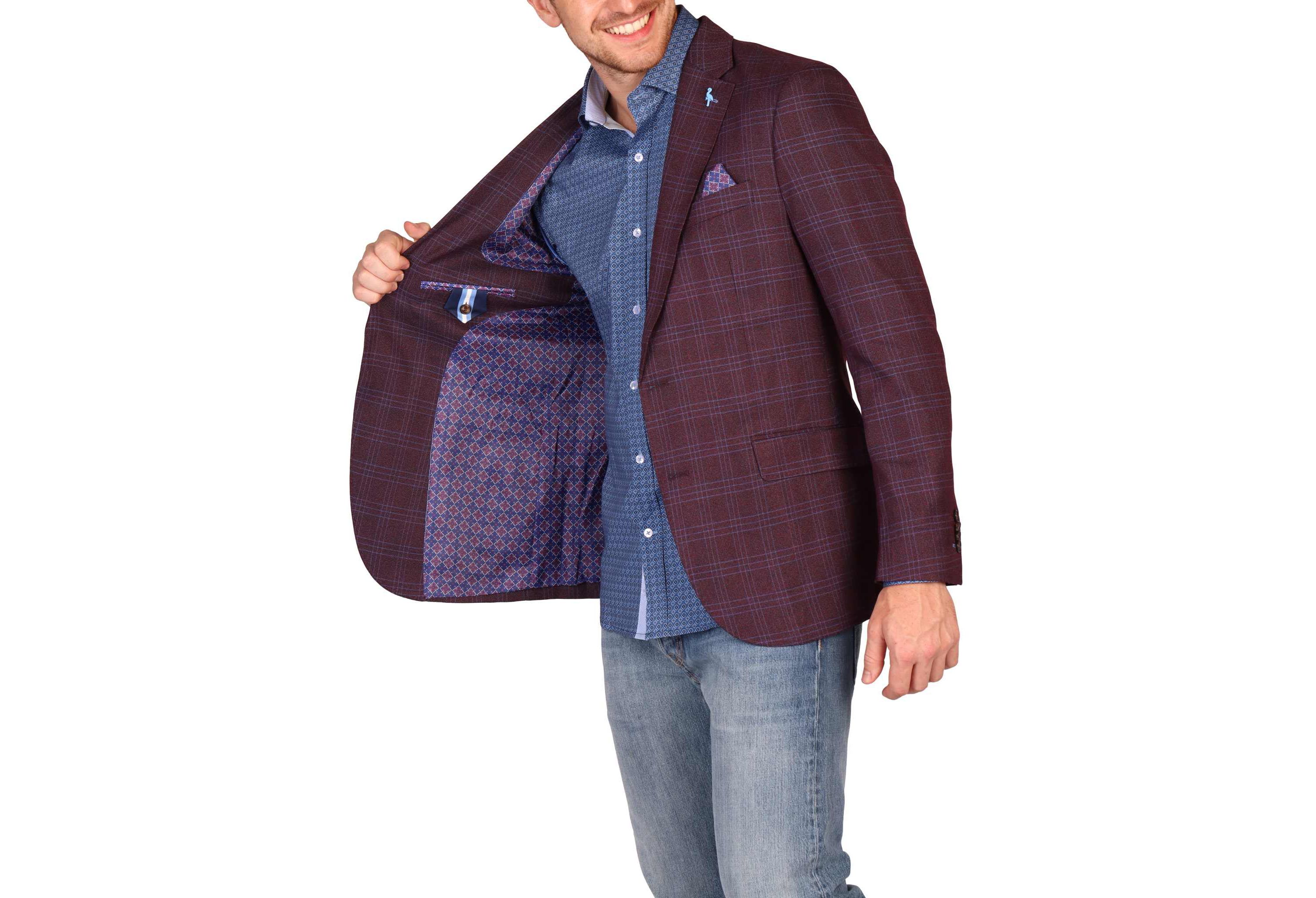 Mélange Glen Plaid Sportcoat