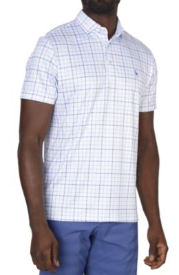 Multi Windowpane Performance Polo