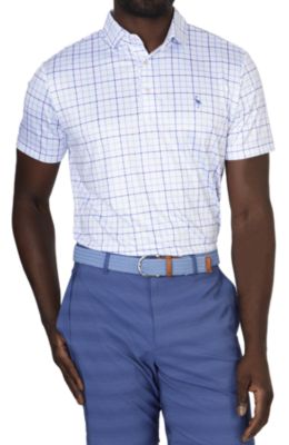 Multi Windowpane Performance Polo