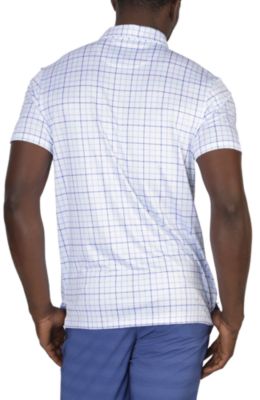 Multi Windowpane Performance Polo