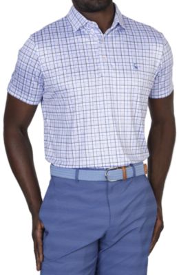 Multi Mini Gingham Performance Polo