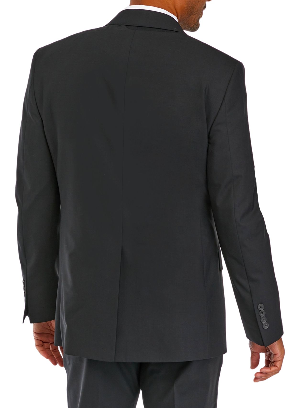 Mens Wool Stretch Classic Fit Suit Jacket