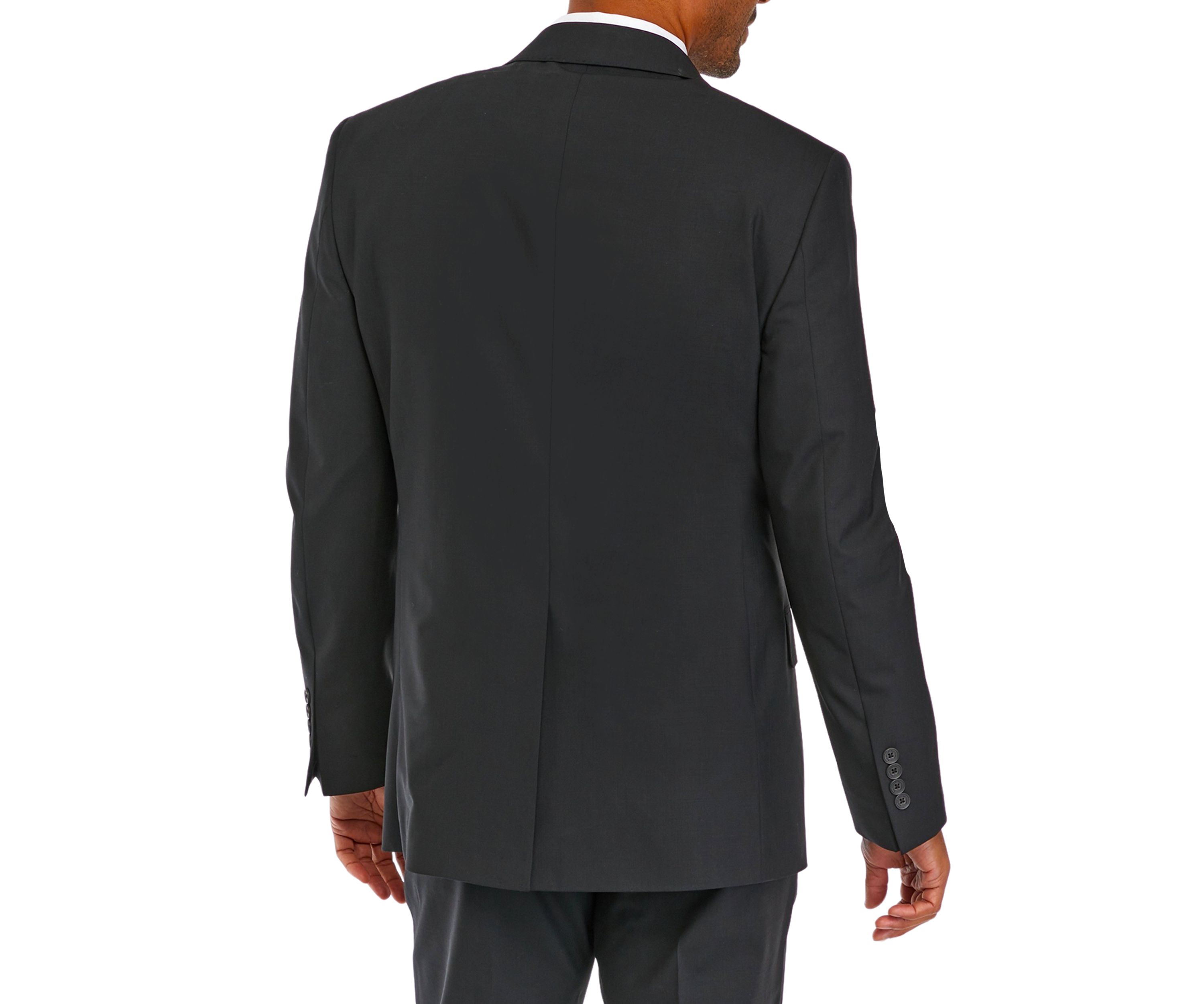 Mens Wool Stretch Classic Fit Suit Jacket
