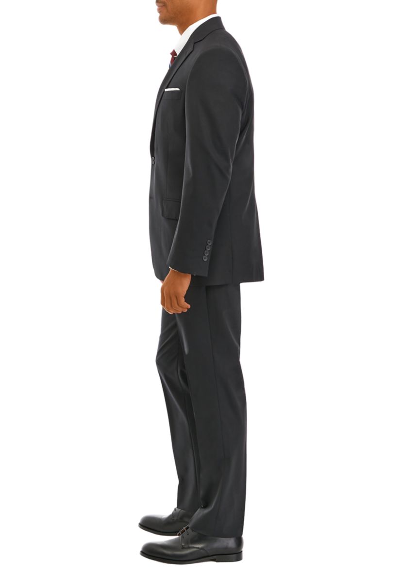 Mens Wool Stretch Classic Fit Suit Jacket