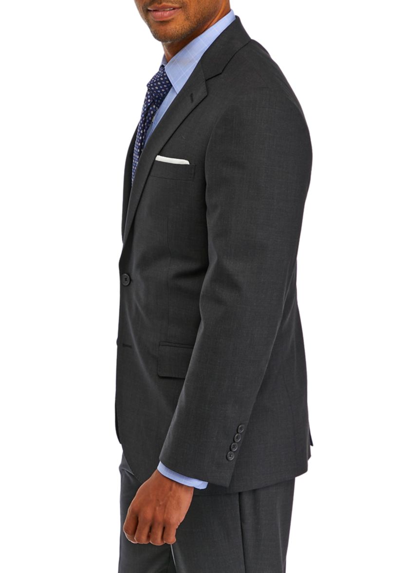Mens Wool Stretch Classic Fit Suit Jacket