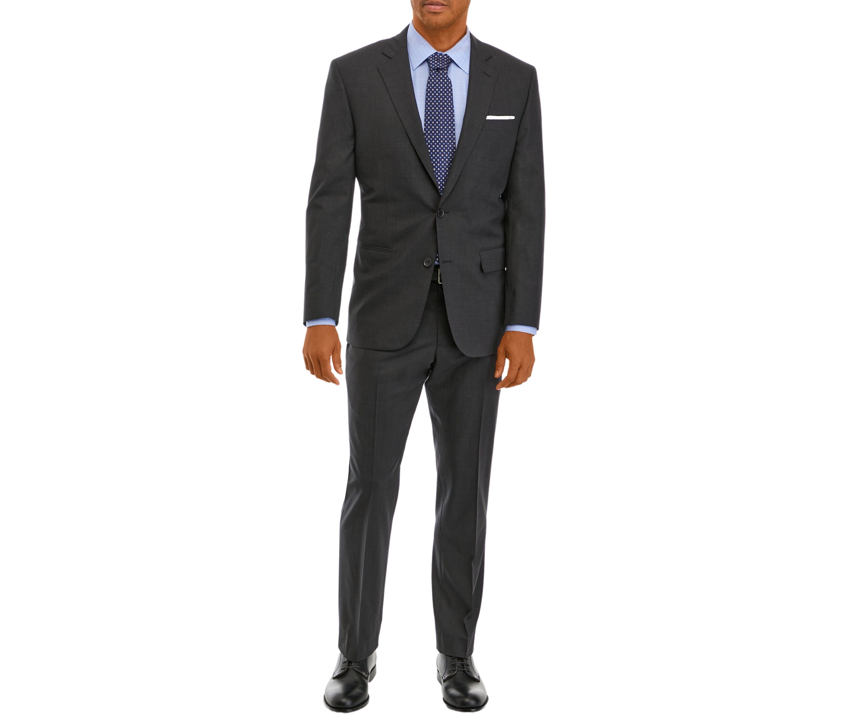 Mens Wool Stretch Classic Fit Suit Jacket