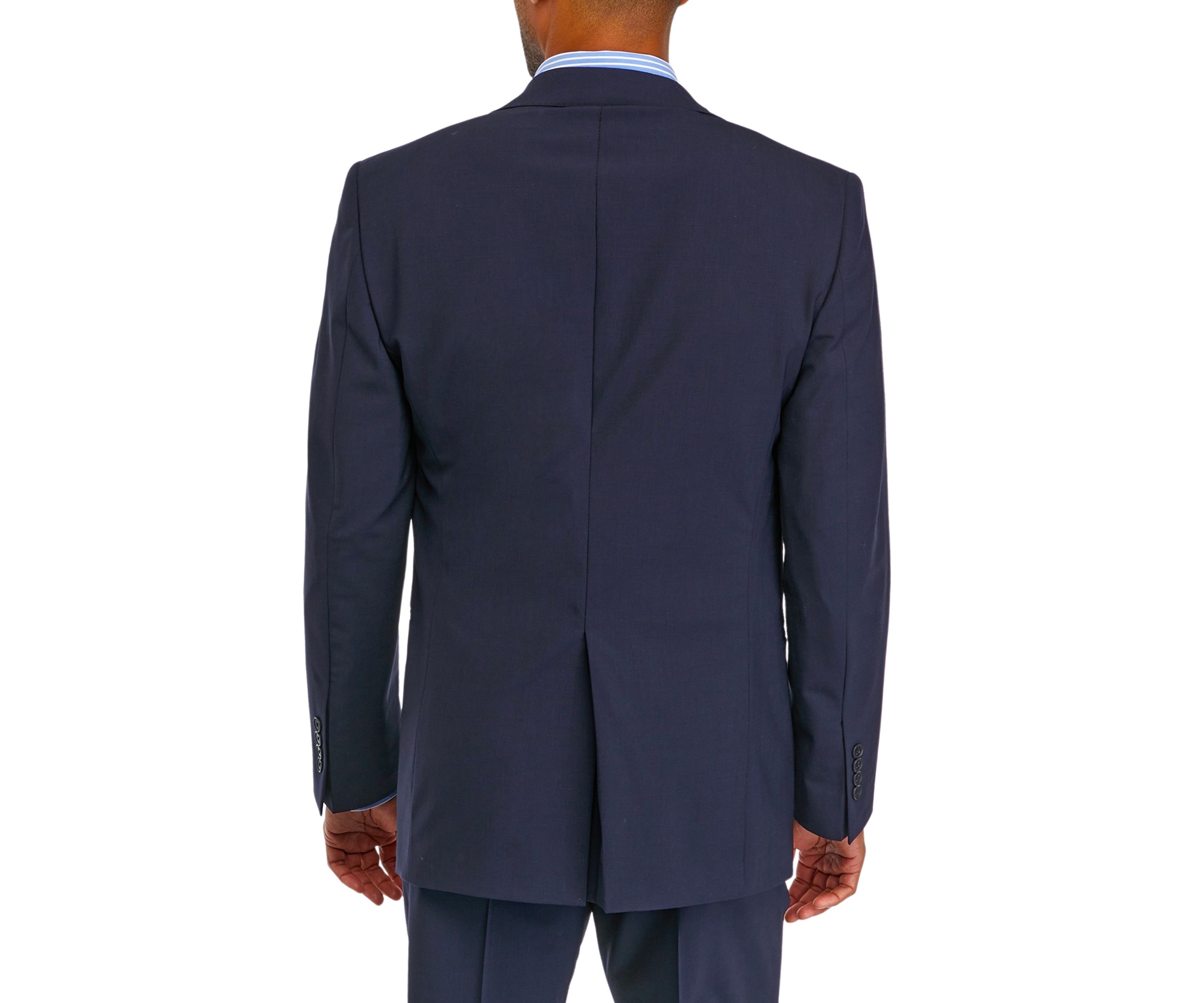 Mens Wool Stretch Classic Fit Suit Jacket