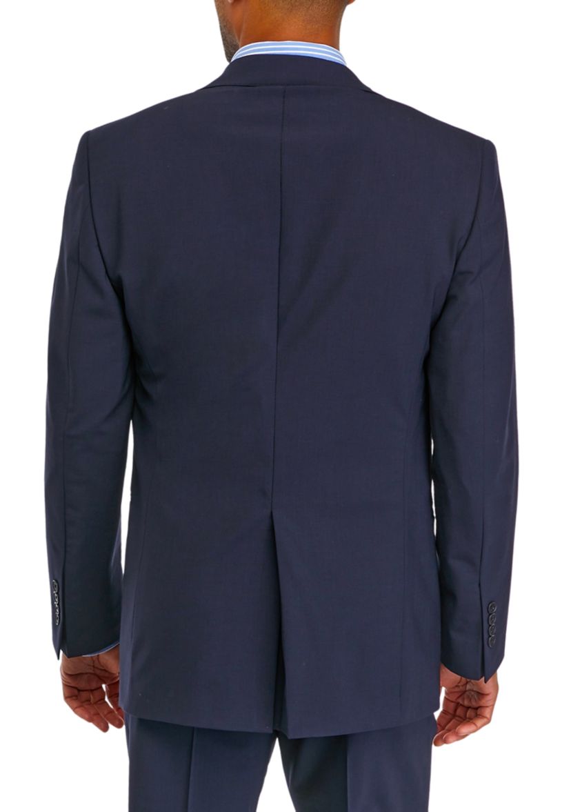 Mens Wool Stretch Classic Fit Suit Jacket