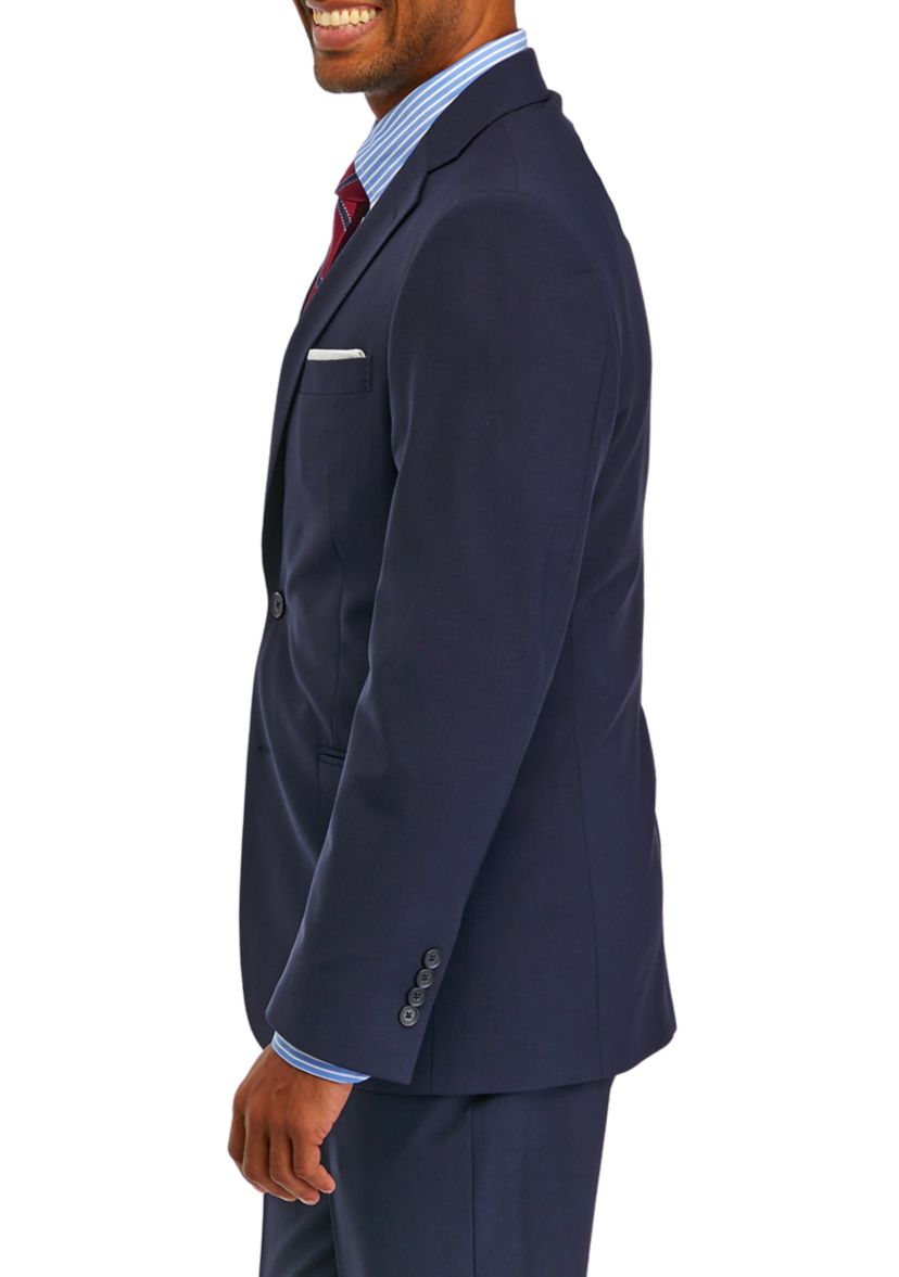 Mens Wool Stretch Classic Fit Suit Jacket