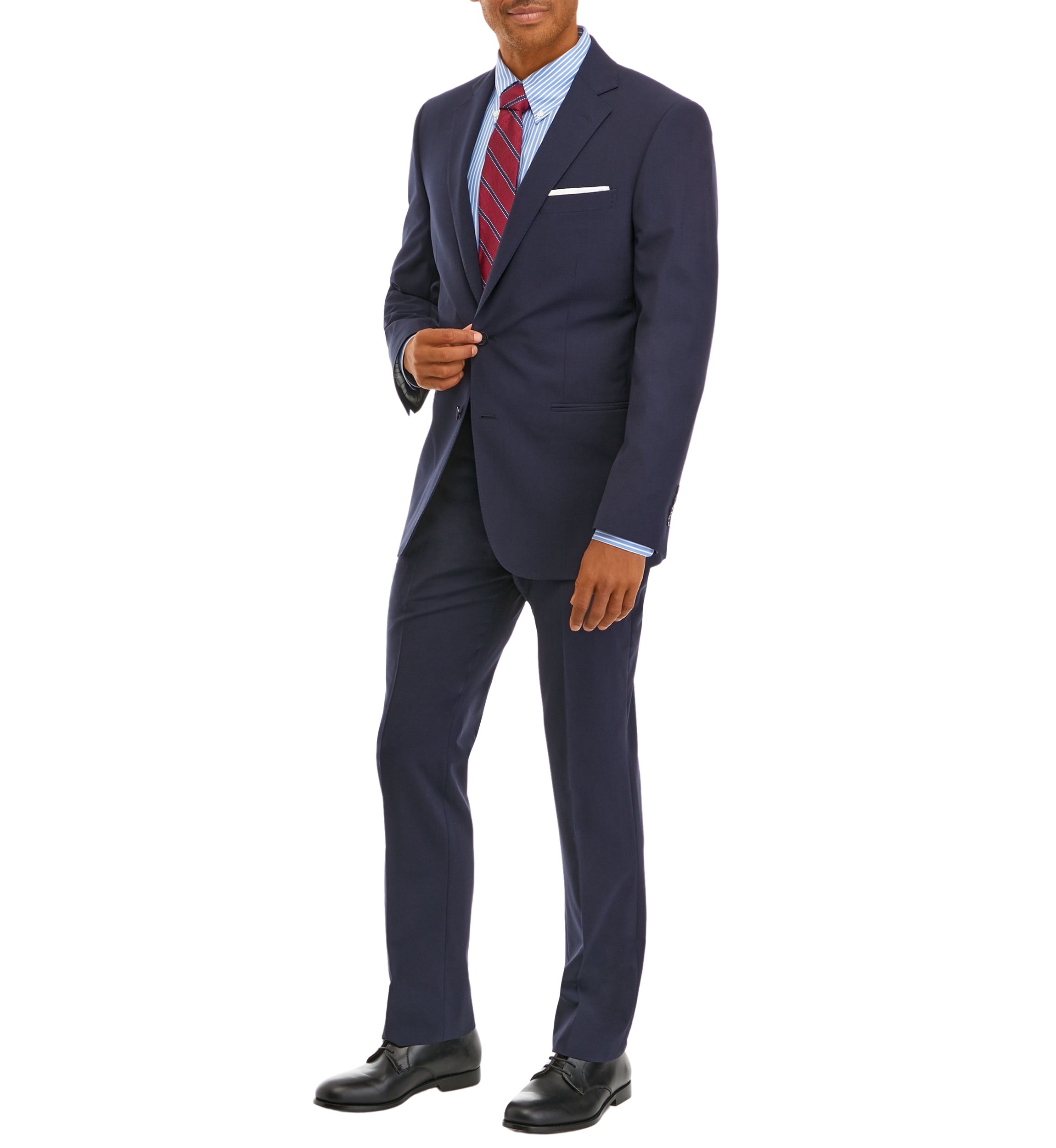 Mens Wool Stretch Classic Fit Suit Jacket