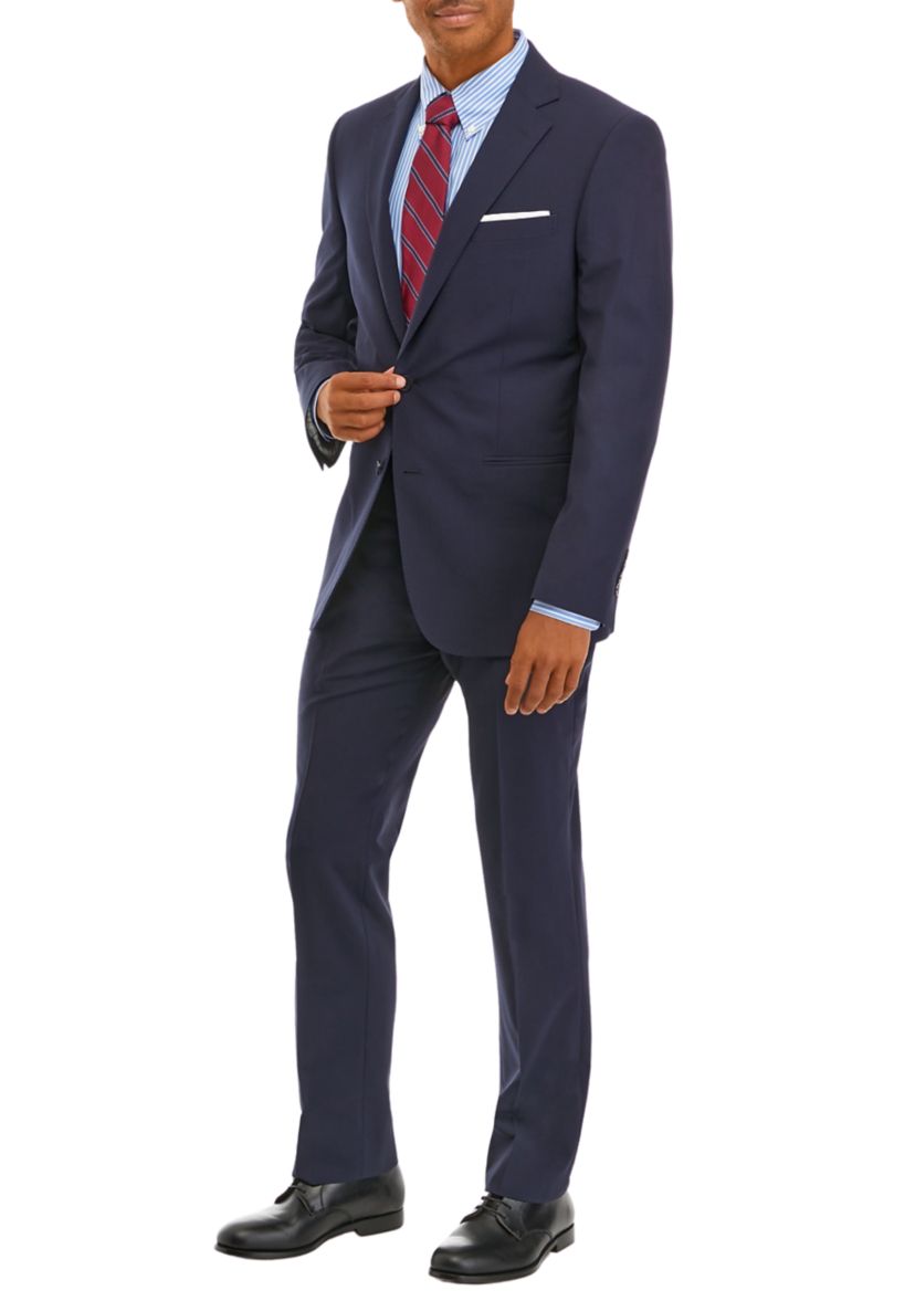 Mens Wool Stretch Classic Fit Suit Jacket