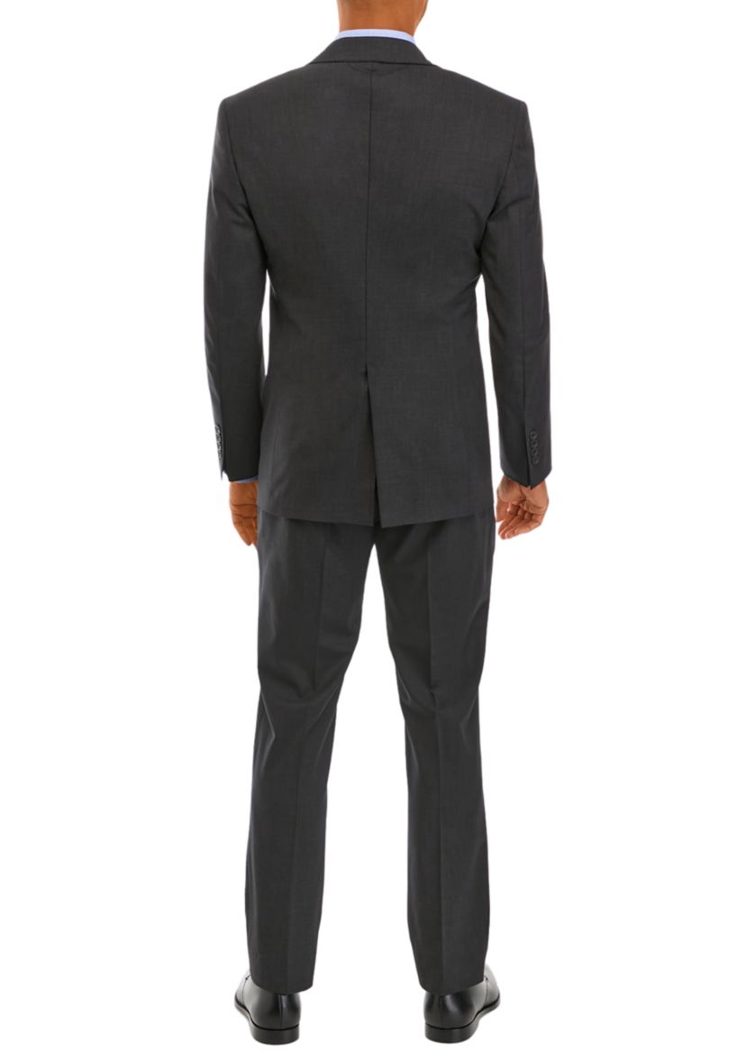 Mens Wool Stretch Classic Fit Suit Trouser Suit Separate Pants