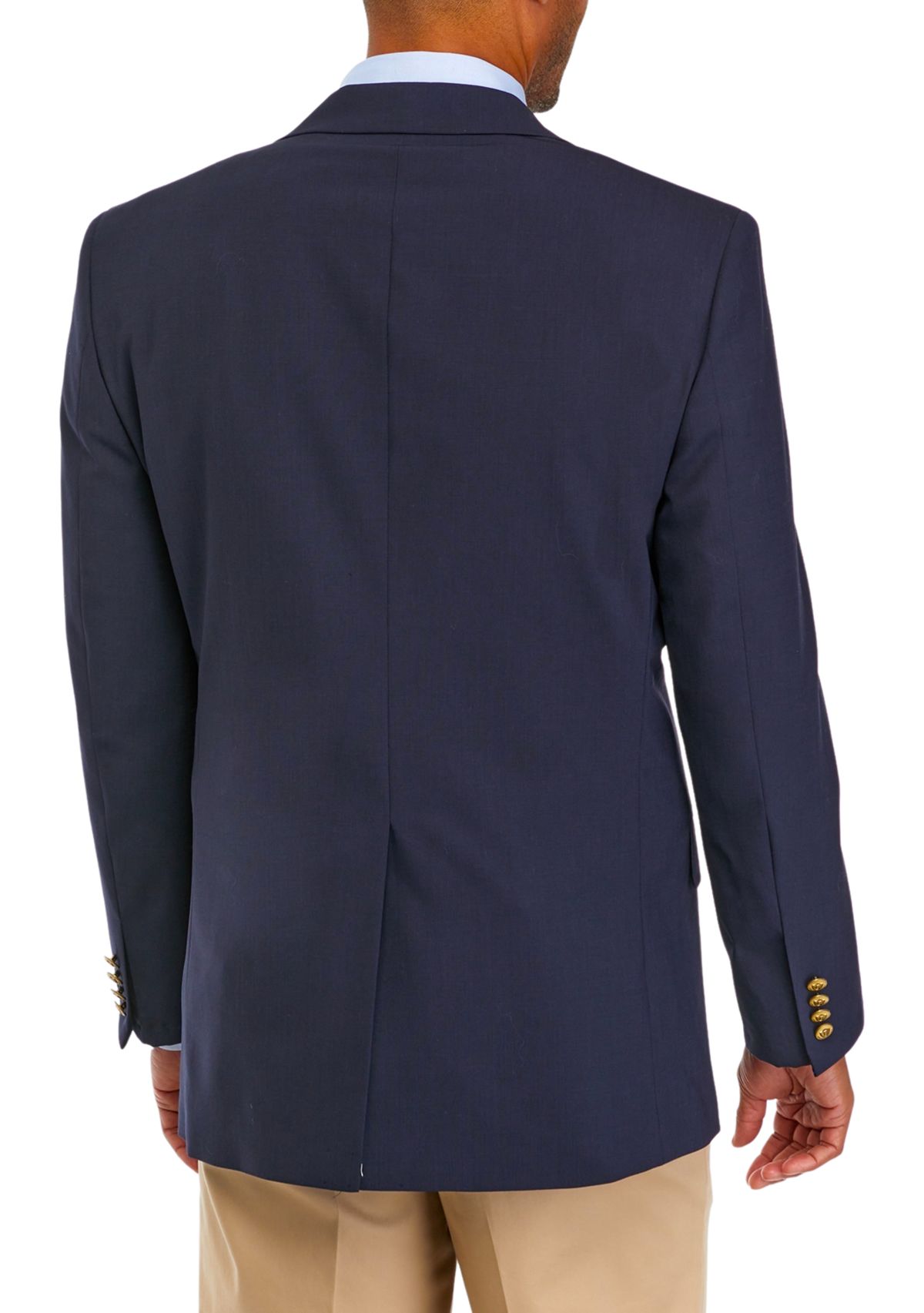 Mens Wool Stretch Classic Fit Blazer