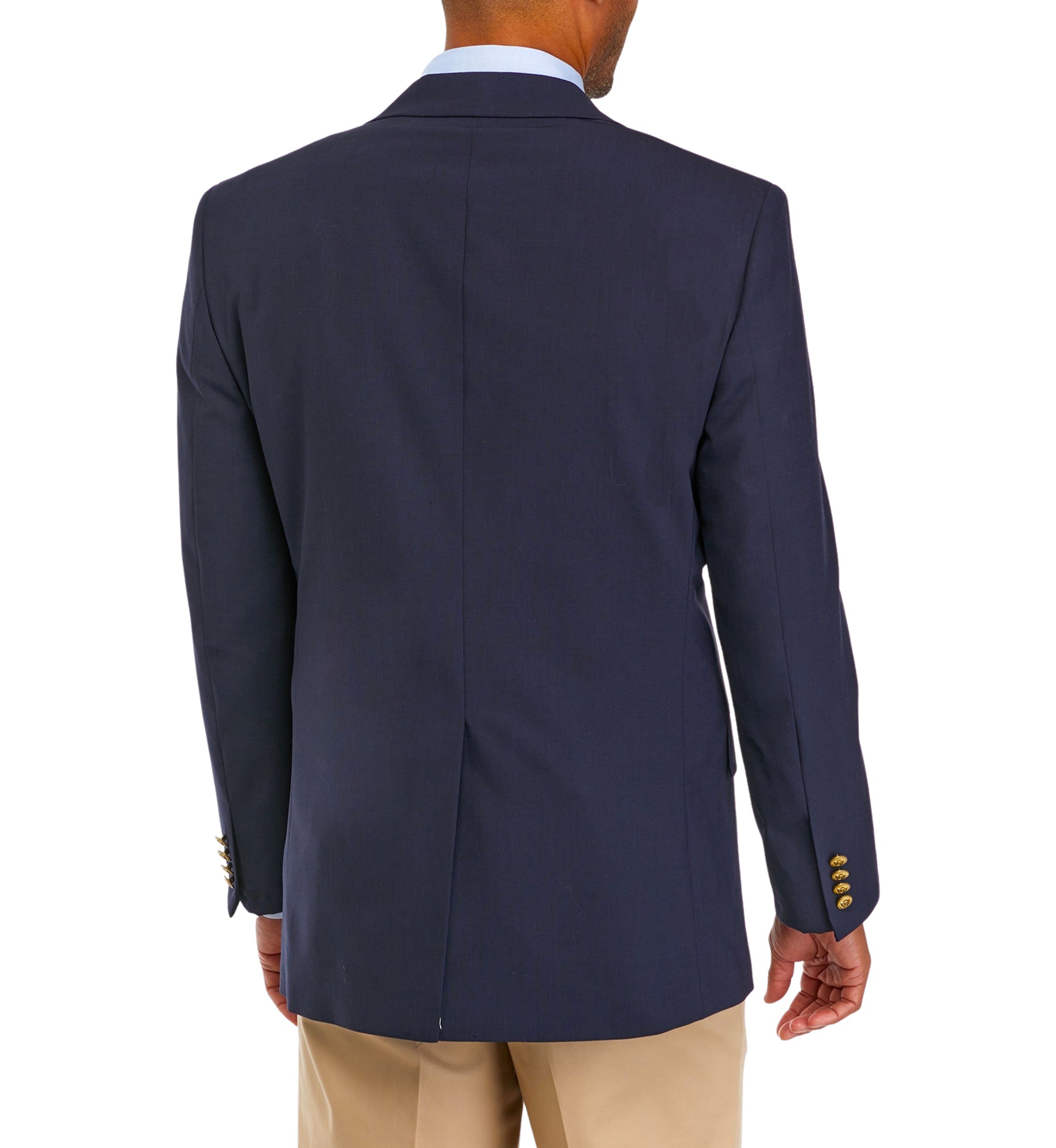 Mens Wool Stretch Classic Fit Blazer