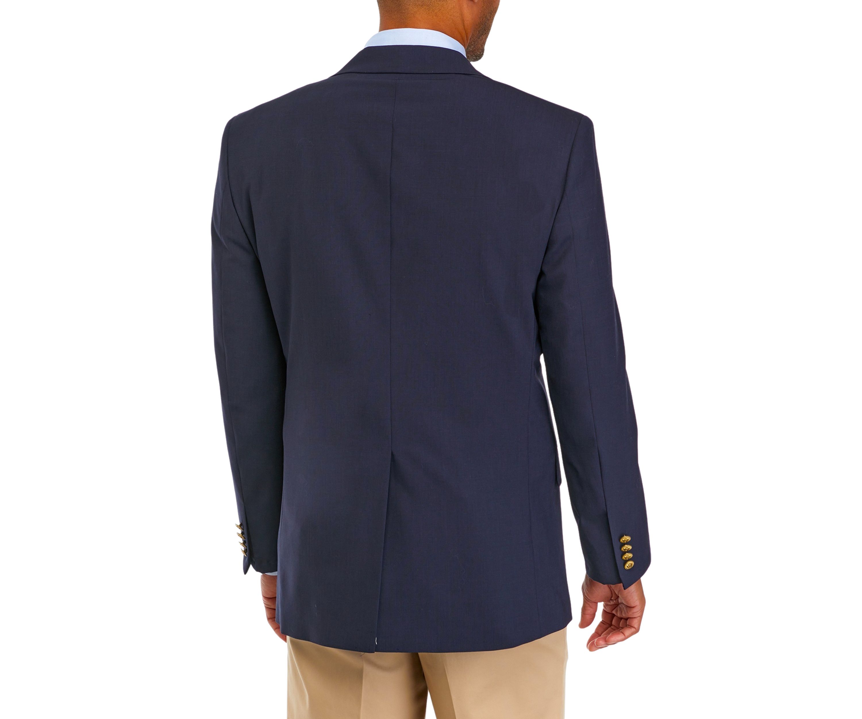 Mens Wool Stretch Classic Fit Blazer