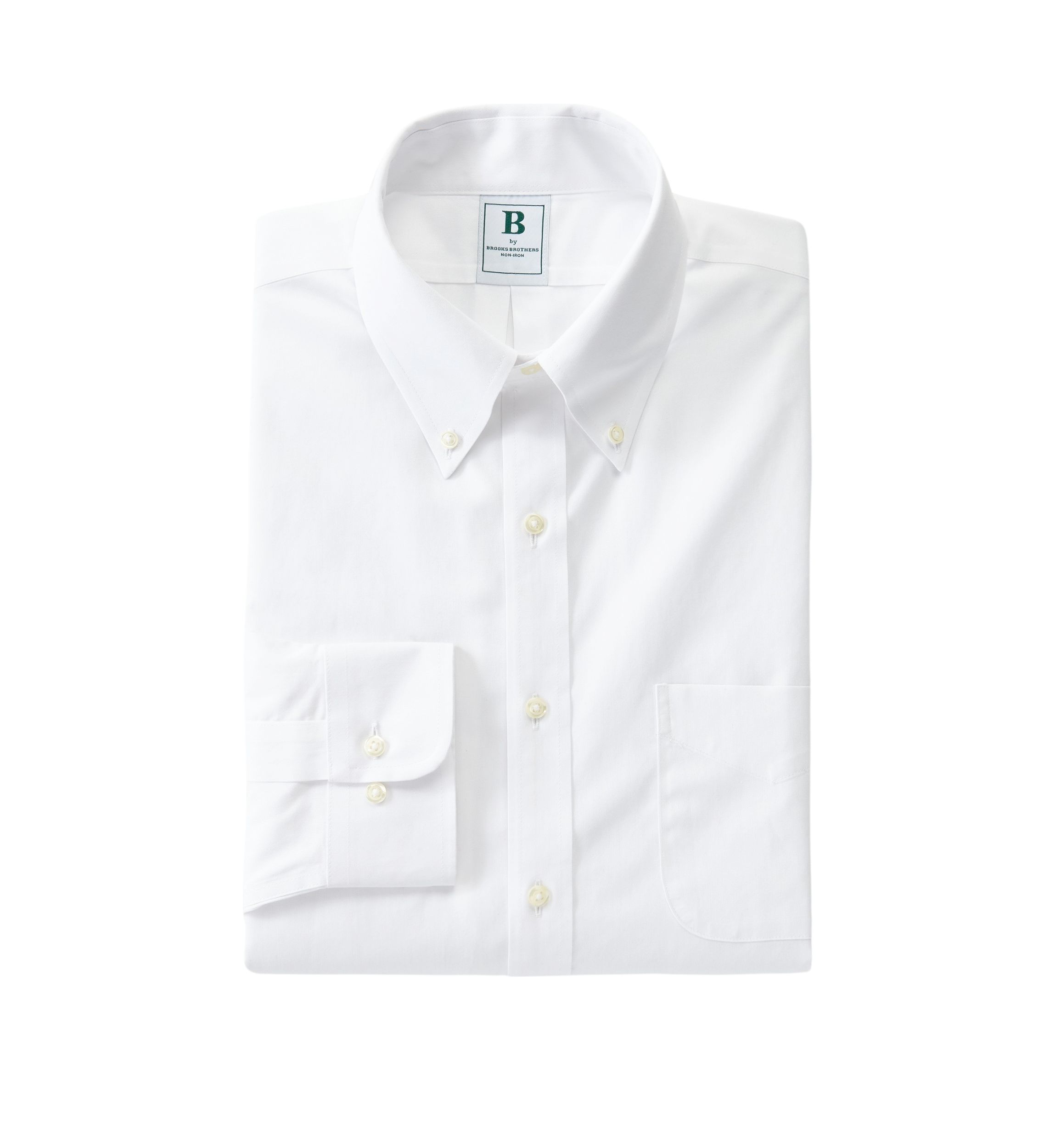 Mens Regular Fit Non-Iron Solid Dress Shirt