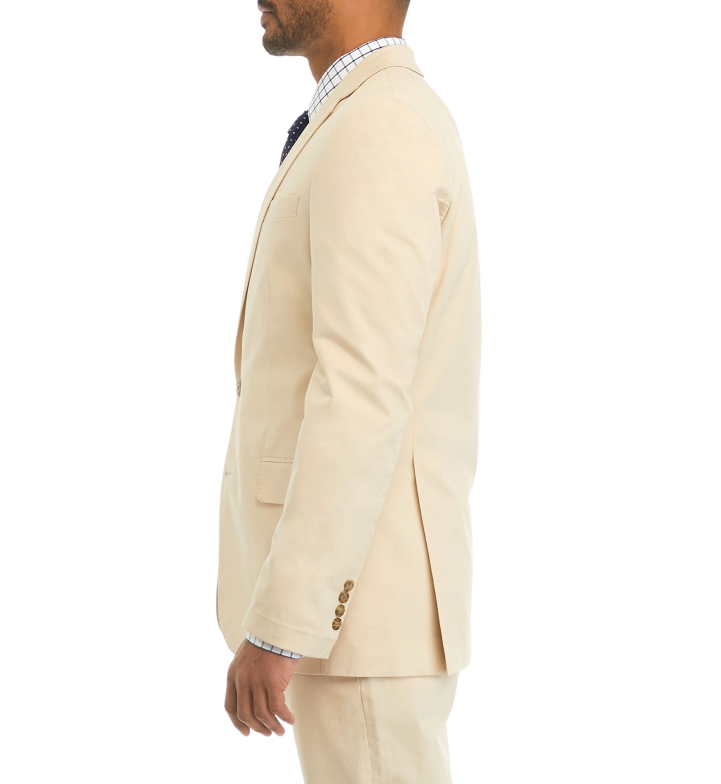 Cotton Classic Fit Suit Jacket