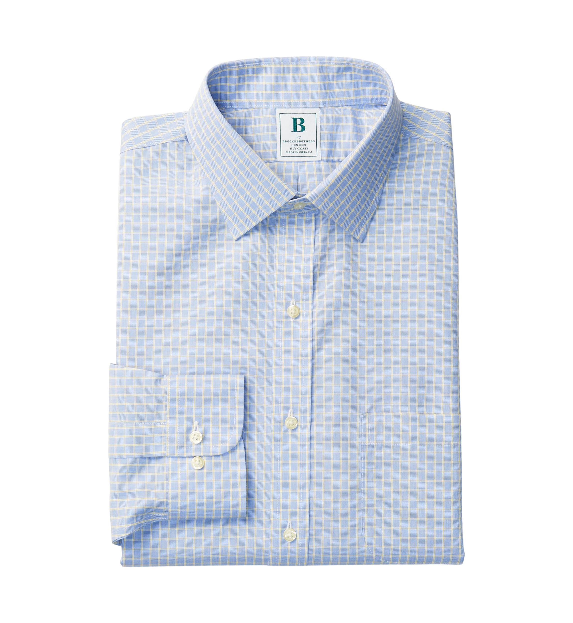 Regular Fit Non-Iron Check Dress Shirt